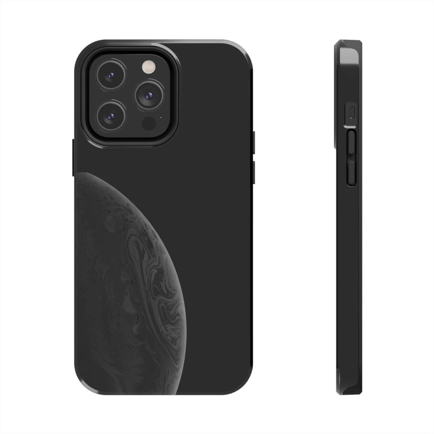 BLACK - Tough Phone Case