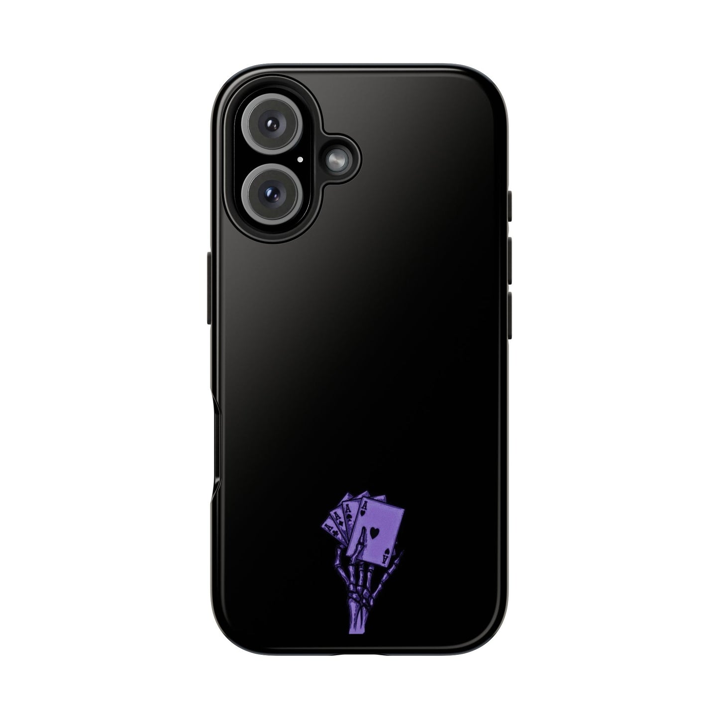 BLACK - Tough Phone Case