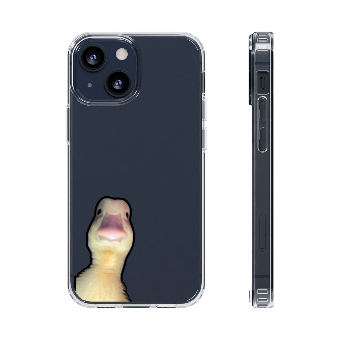 STRAIGHT Duck - Clear Phone Case
