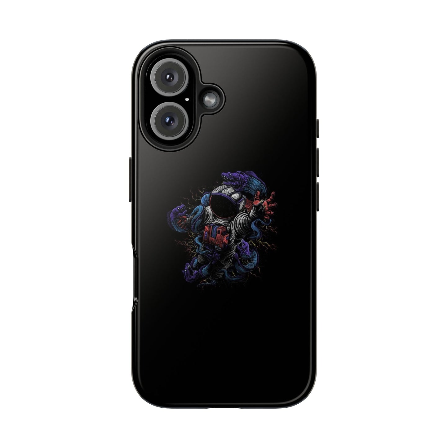 BLACK - Tough Phone Case