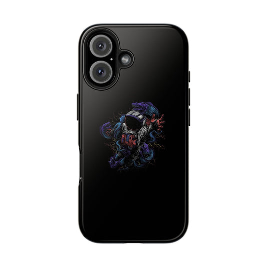 BLACK - Tough Phone Case