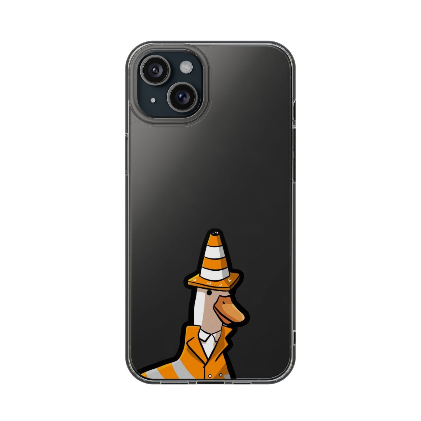 SAFE DUCK - Clear Phone Case