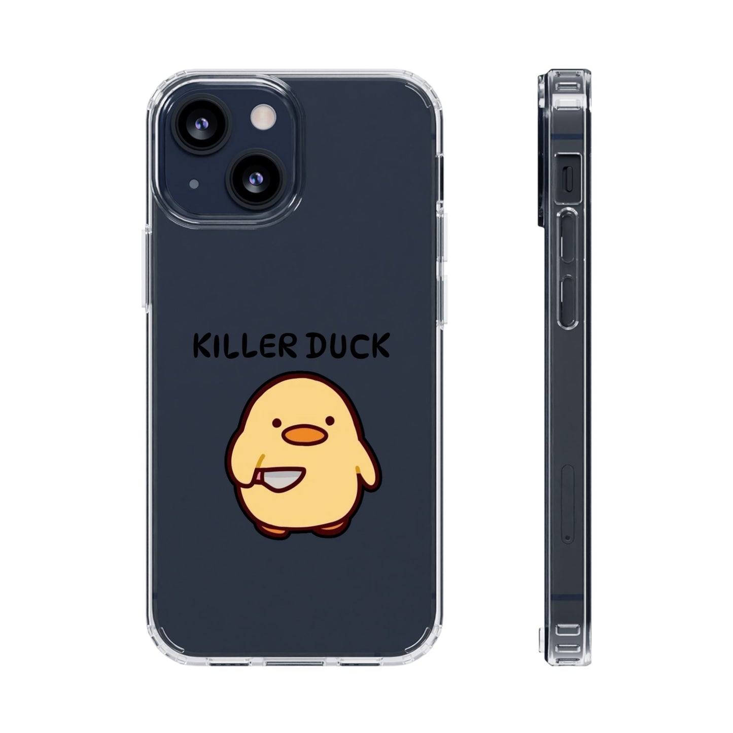 Killer Duck - Clear Phone Case