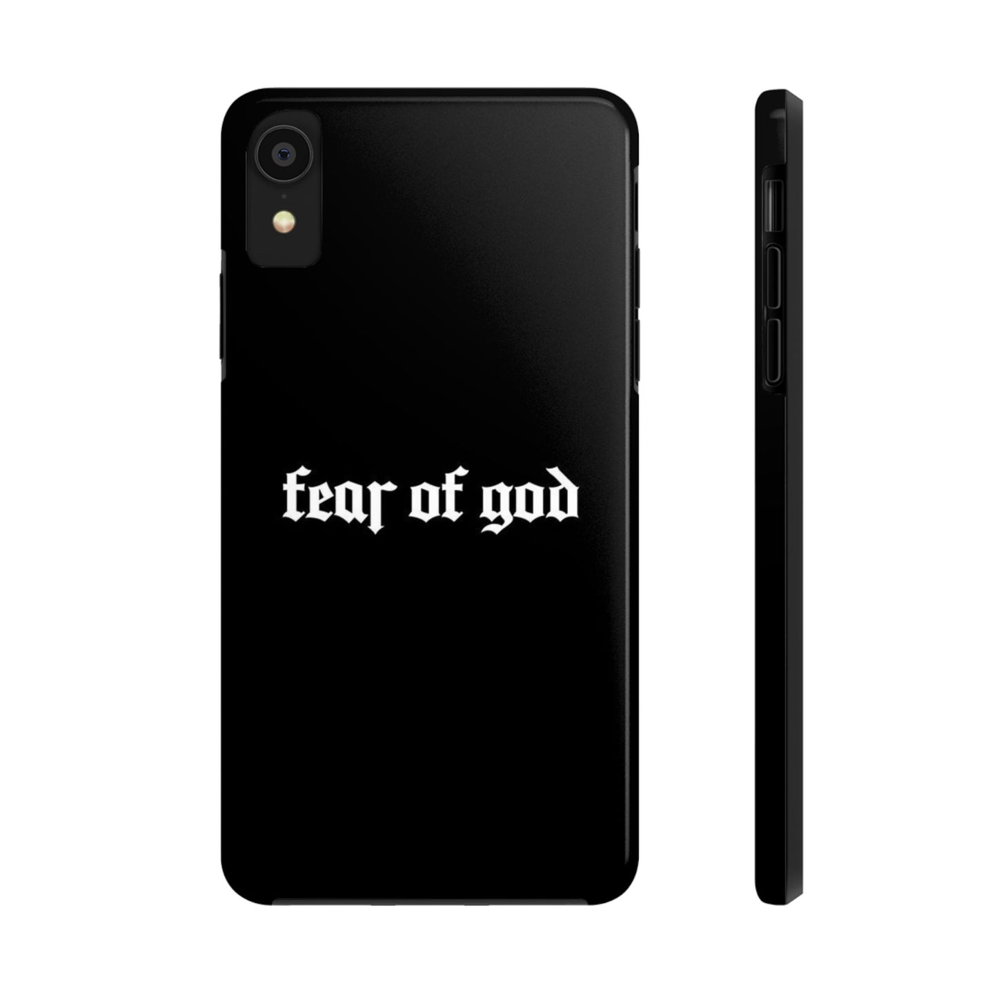 BLACK - Tough Phone Case