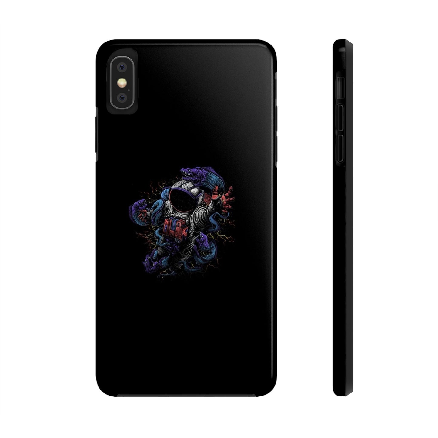 BLACK - Tough Phone Case