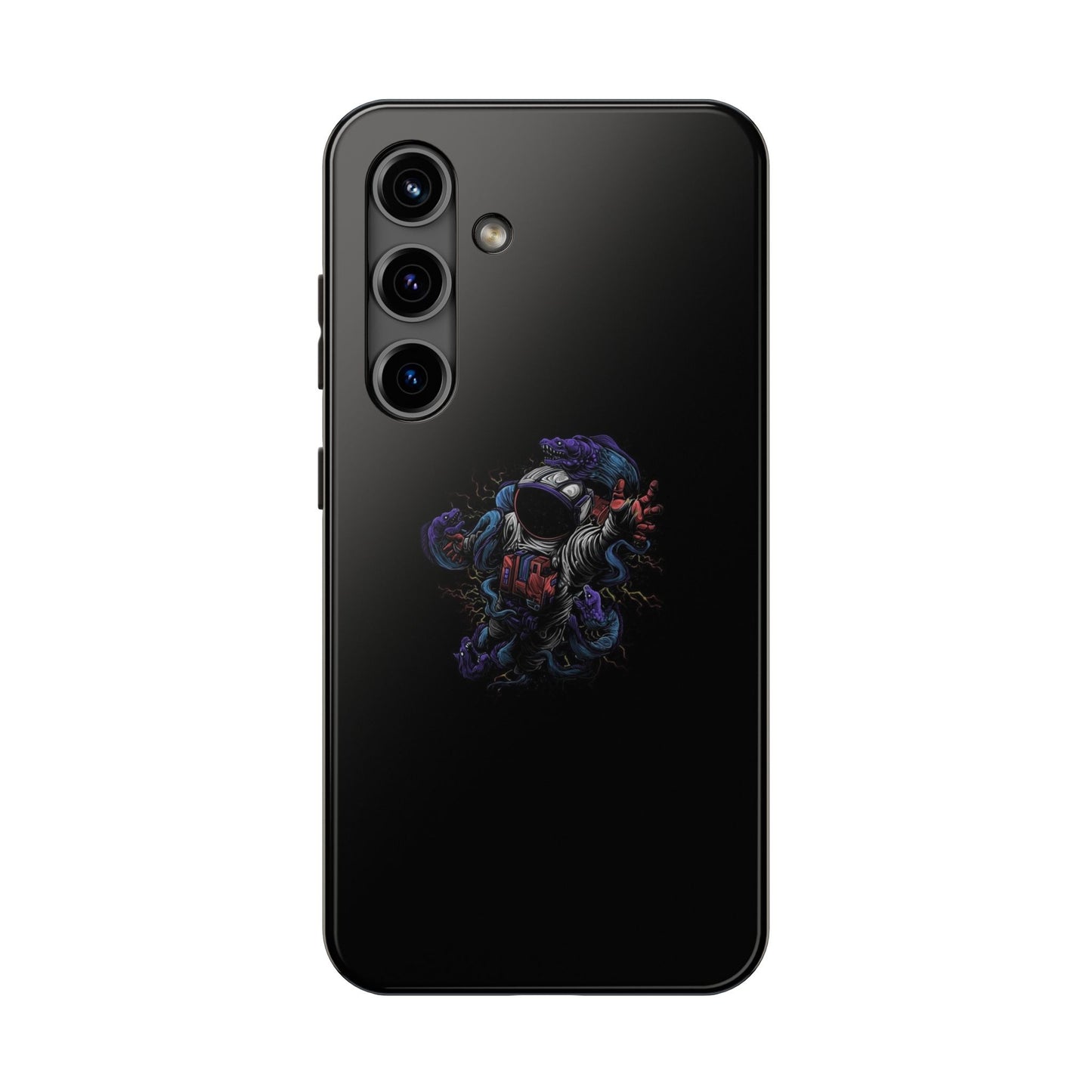 BLACK - Tough Phone Case