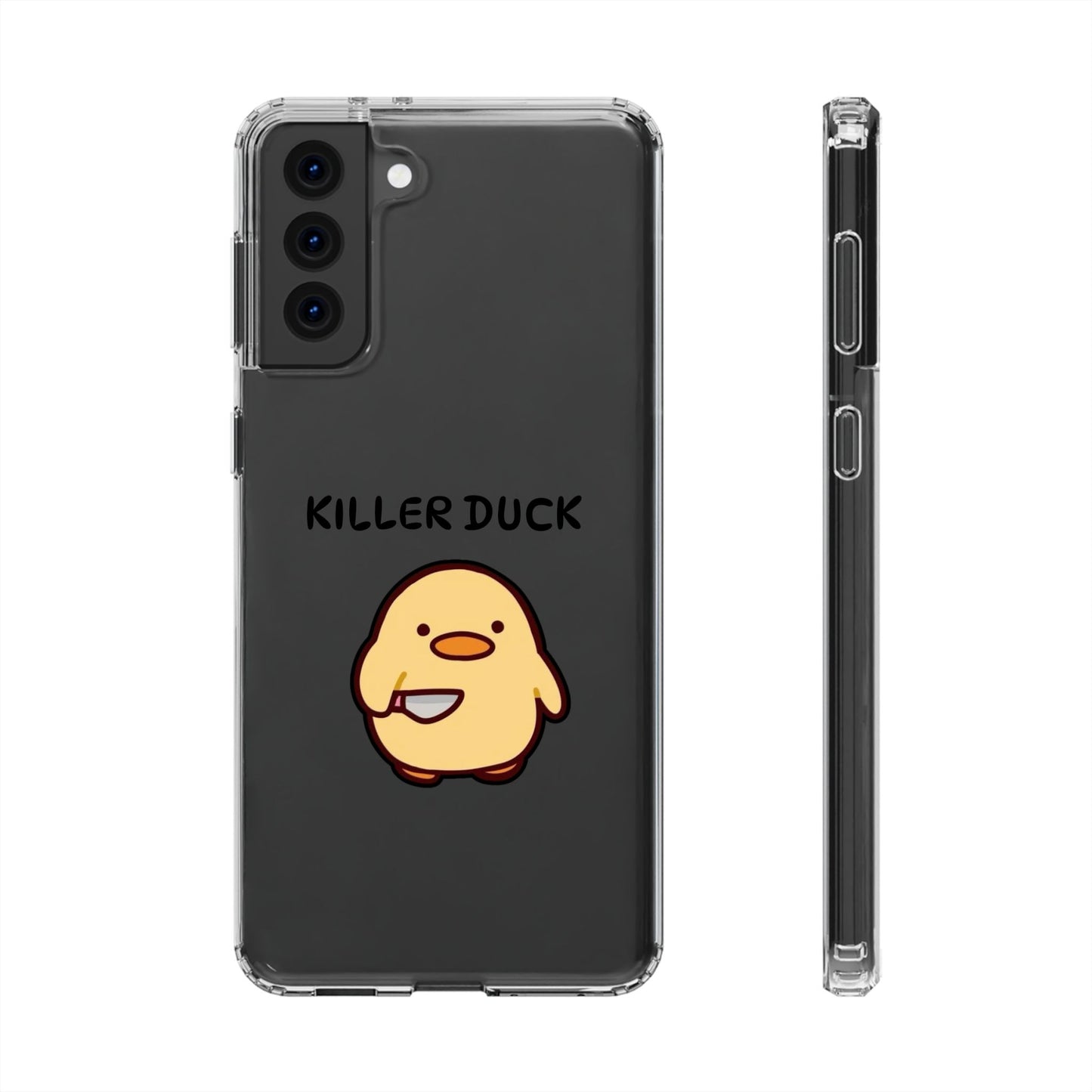 Killer Duck - Clear Phone Case
