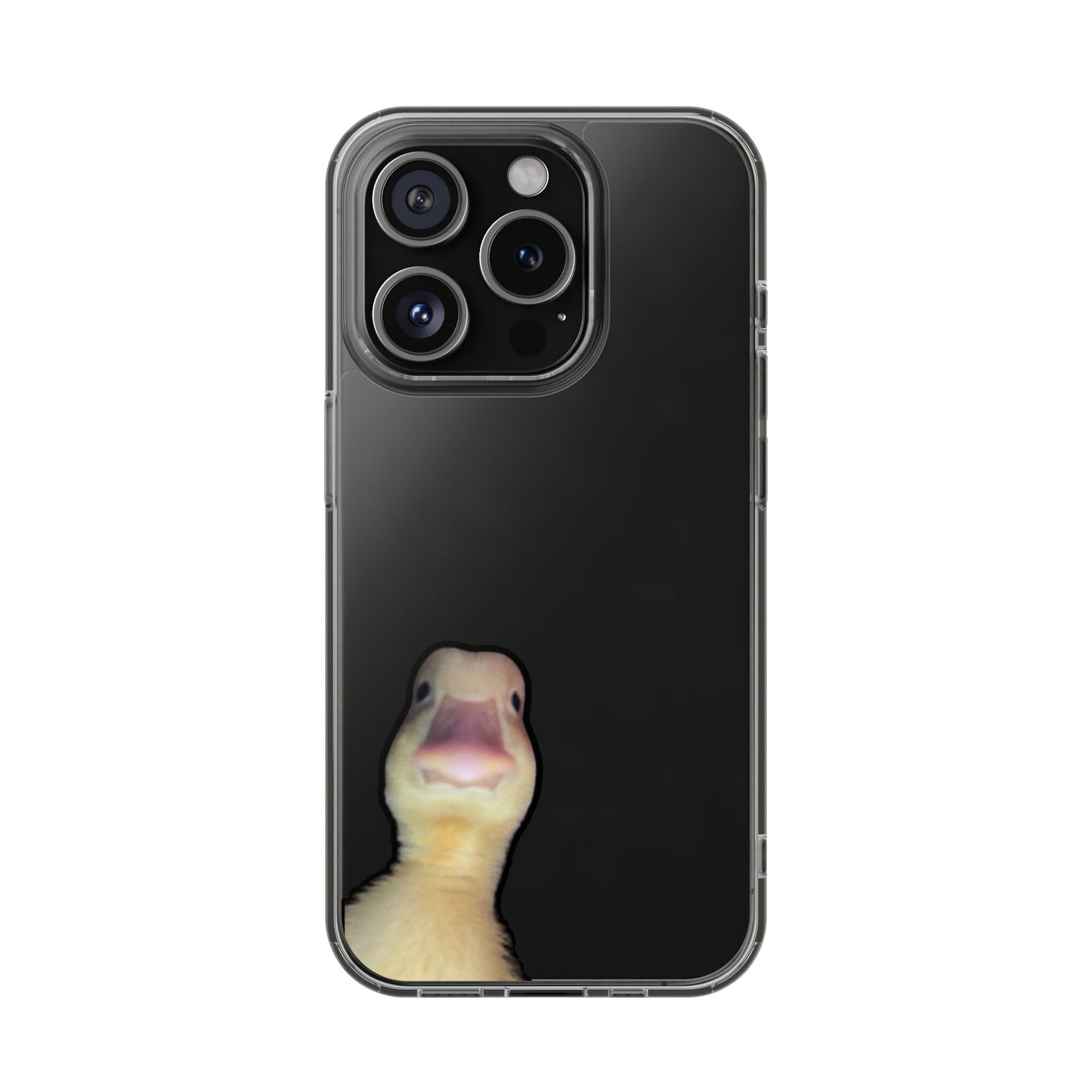 STRAIGHT Duck - Clear Phone Case