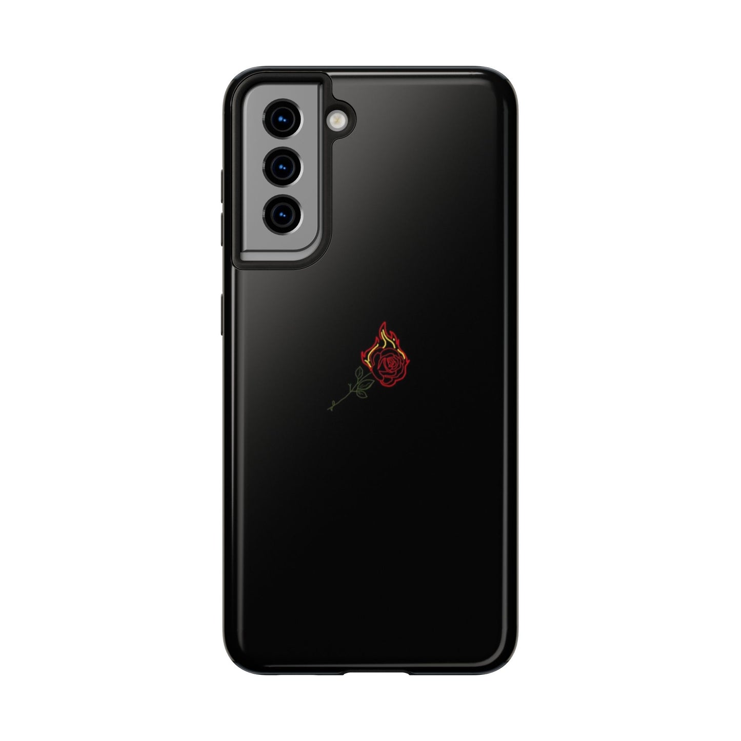 BLACK - Tough Phone Case