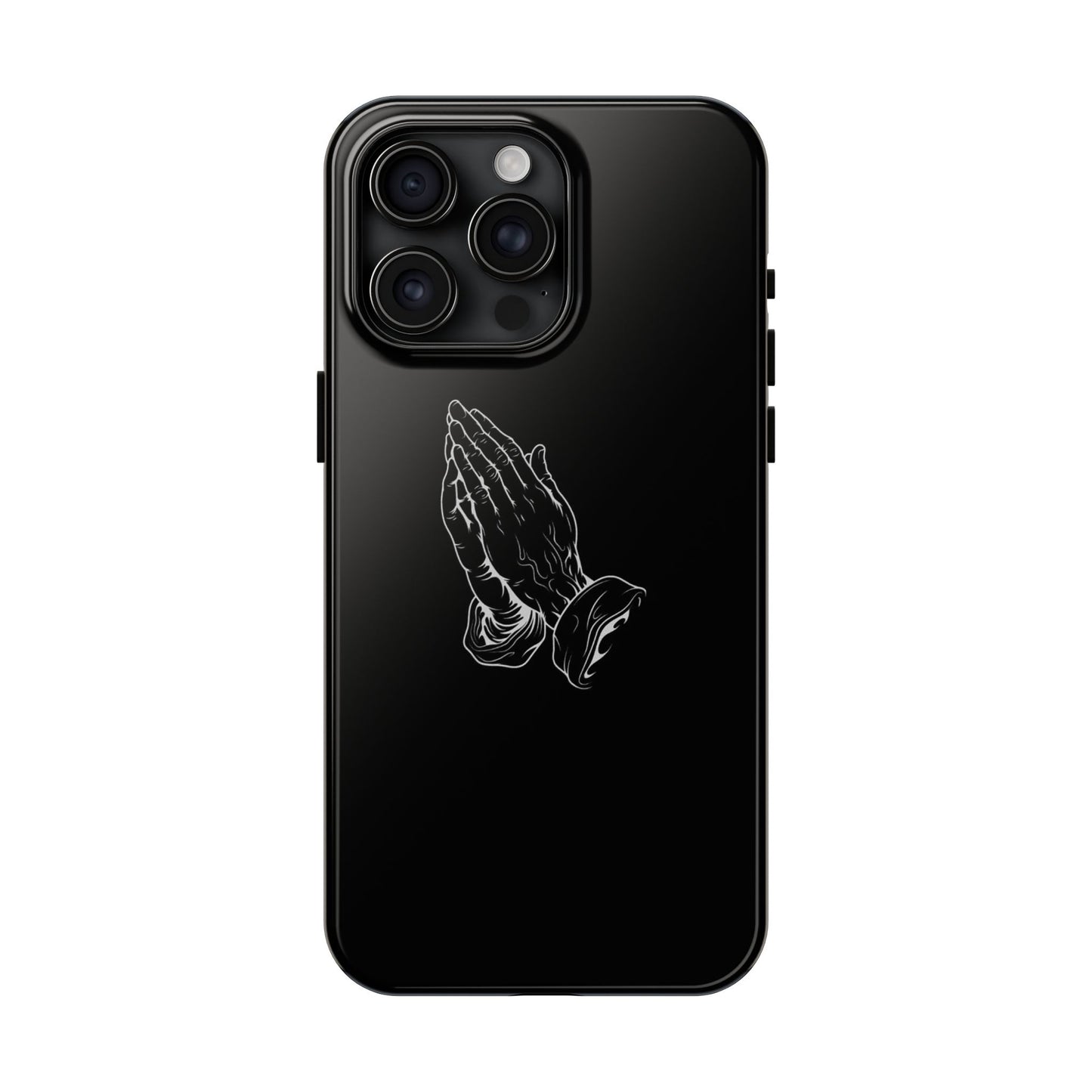BLACK - Tough Phone Case