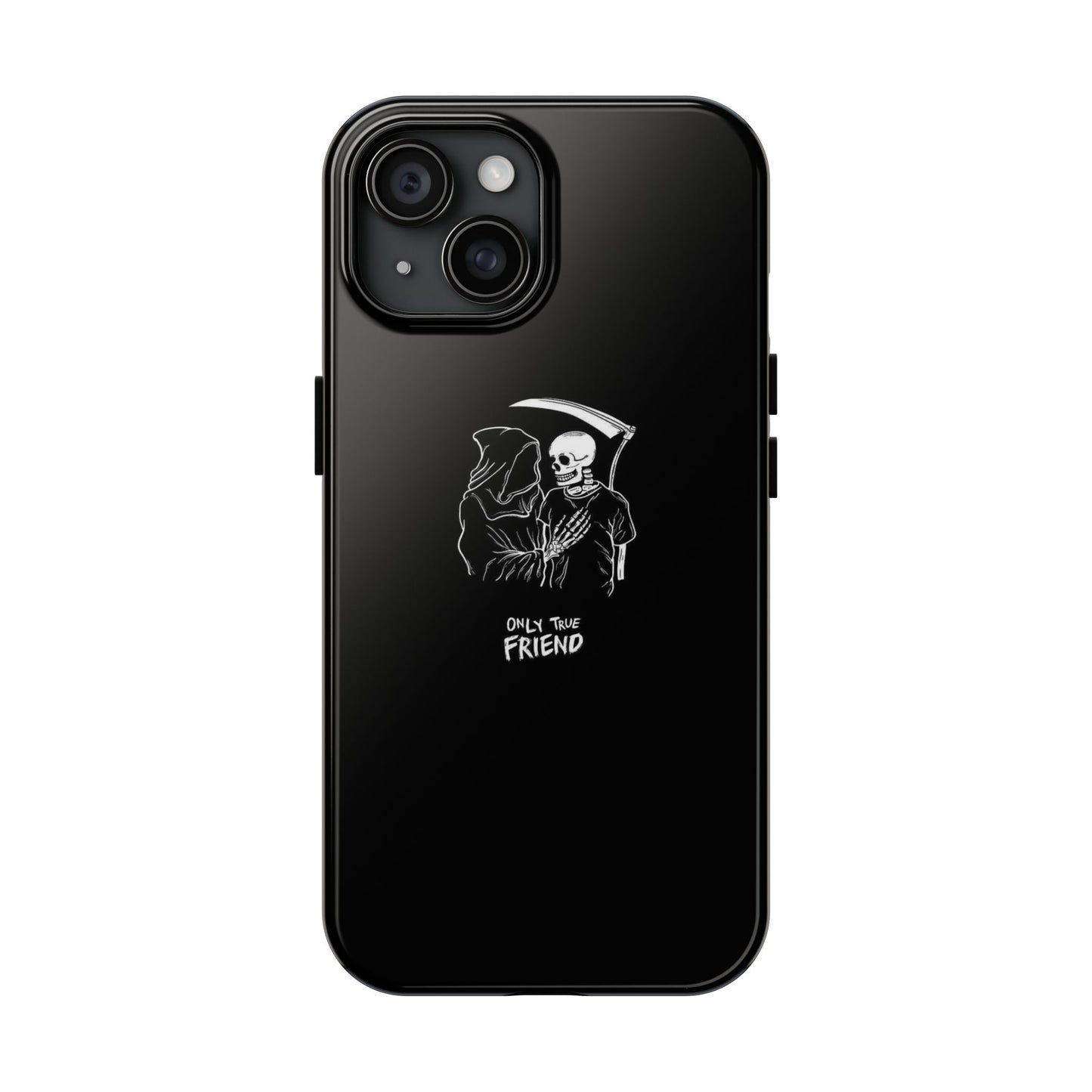 BLACK - Tough Phone Case