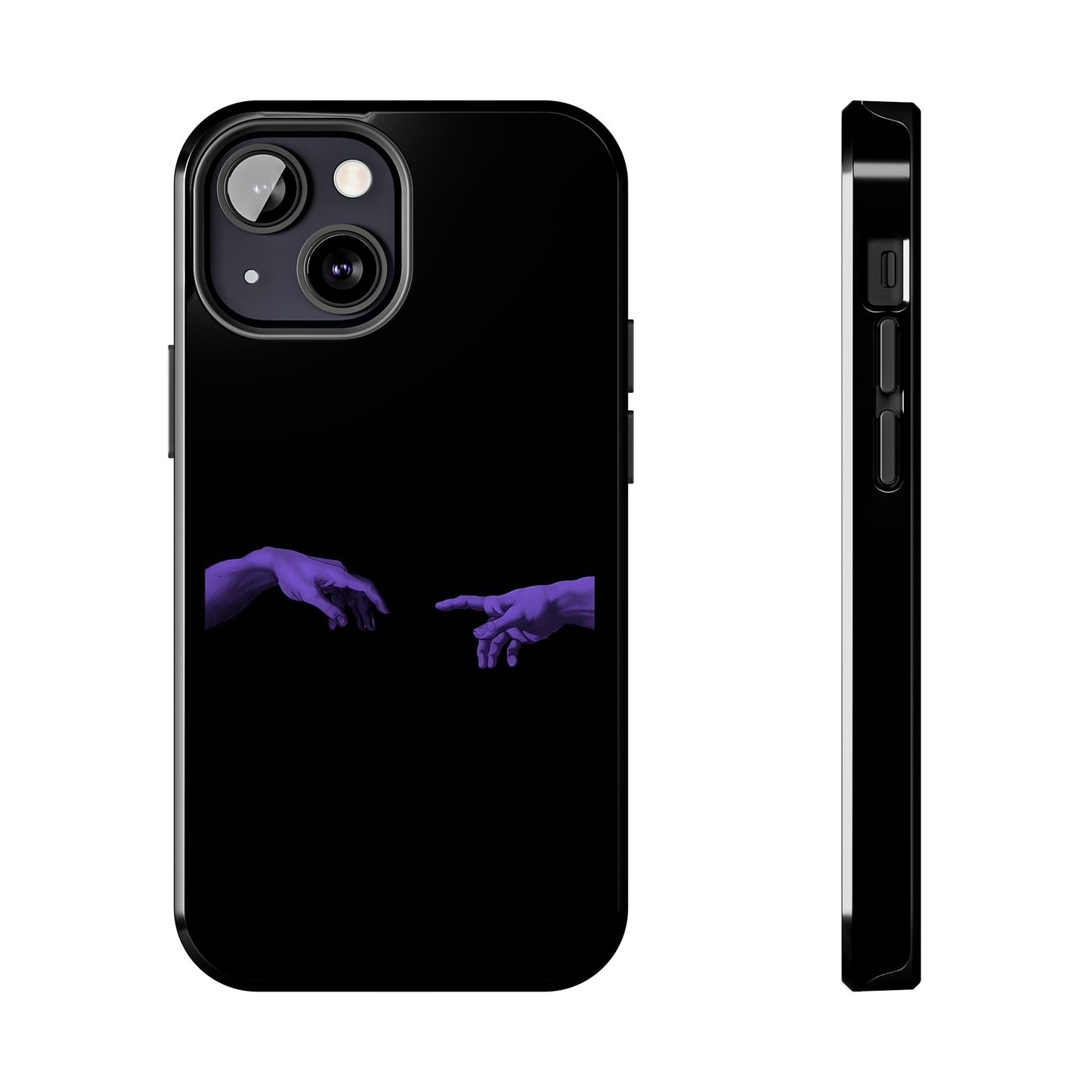 BLACK - Tough Phone Case