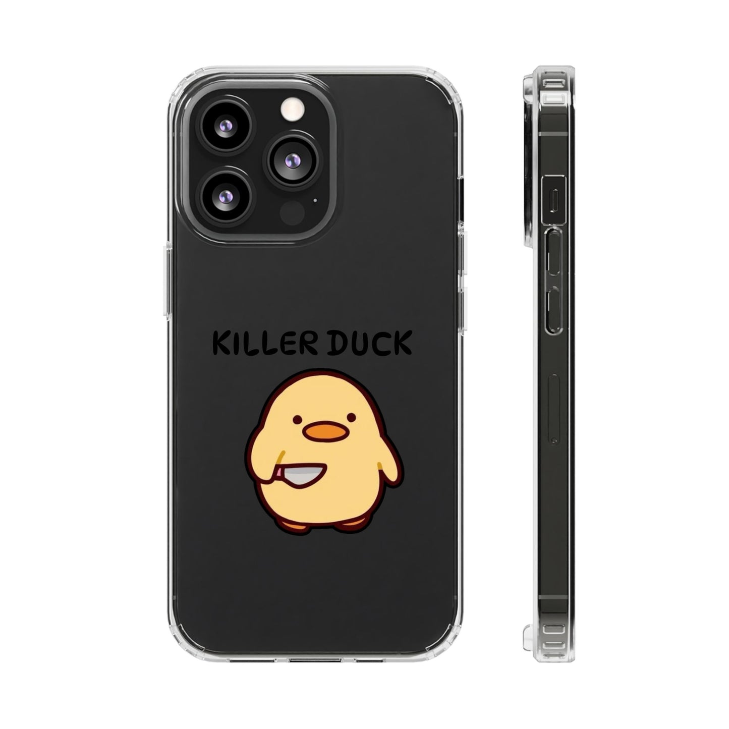 Killer Duck - Clear Phone Case