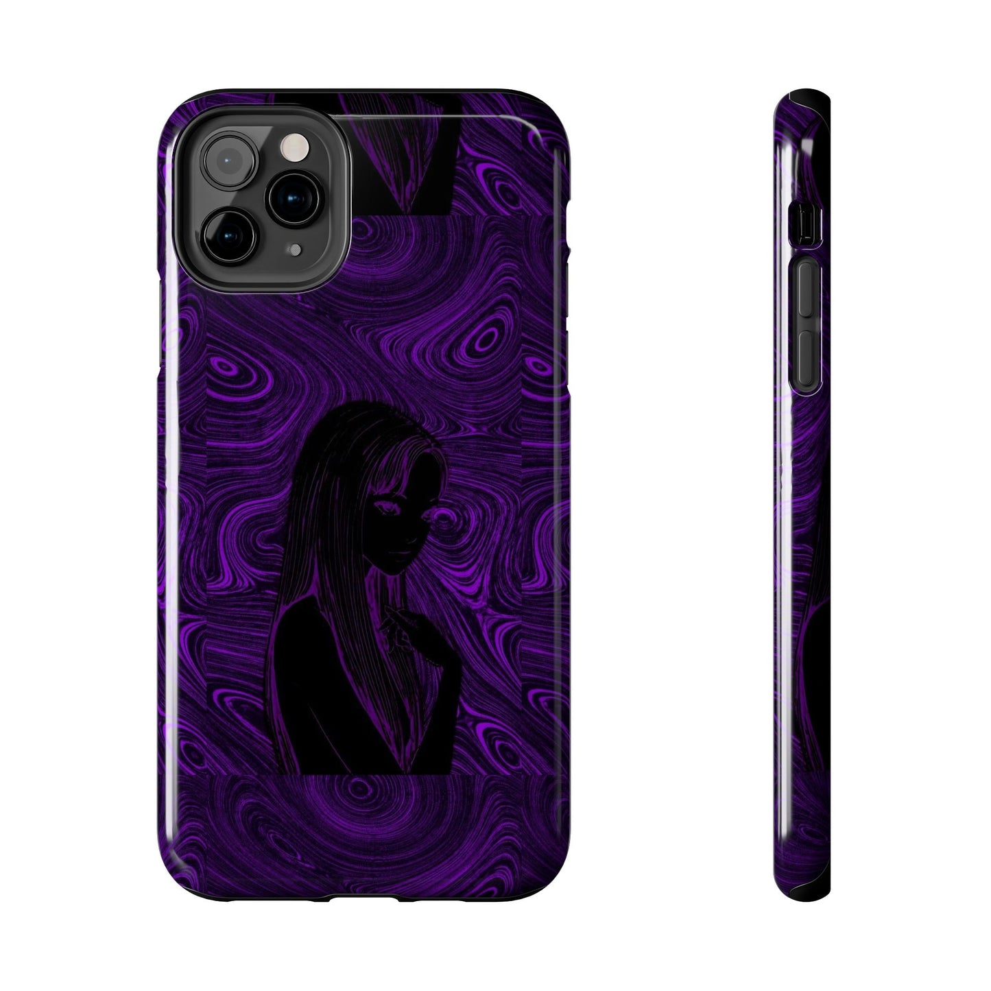 BLACK&PURPLE - Tough Phone Case