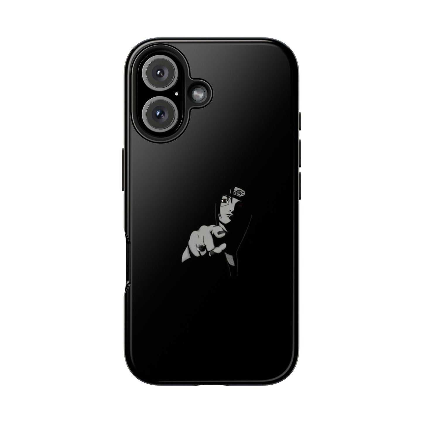 BLACK - Tough Phone Case