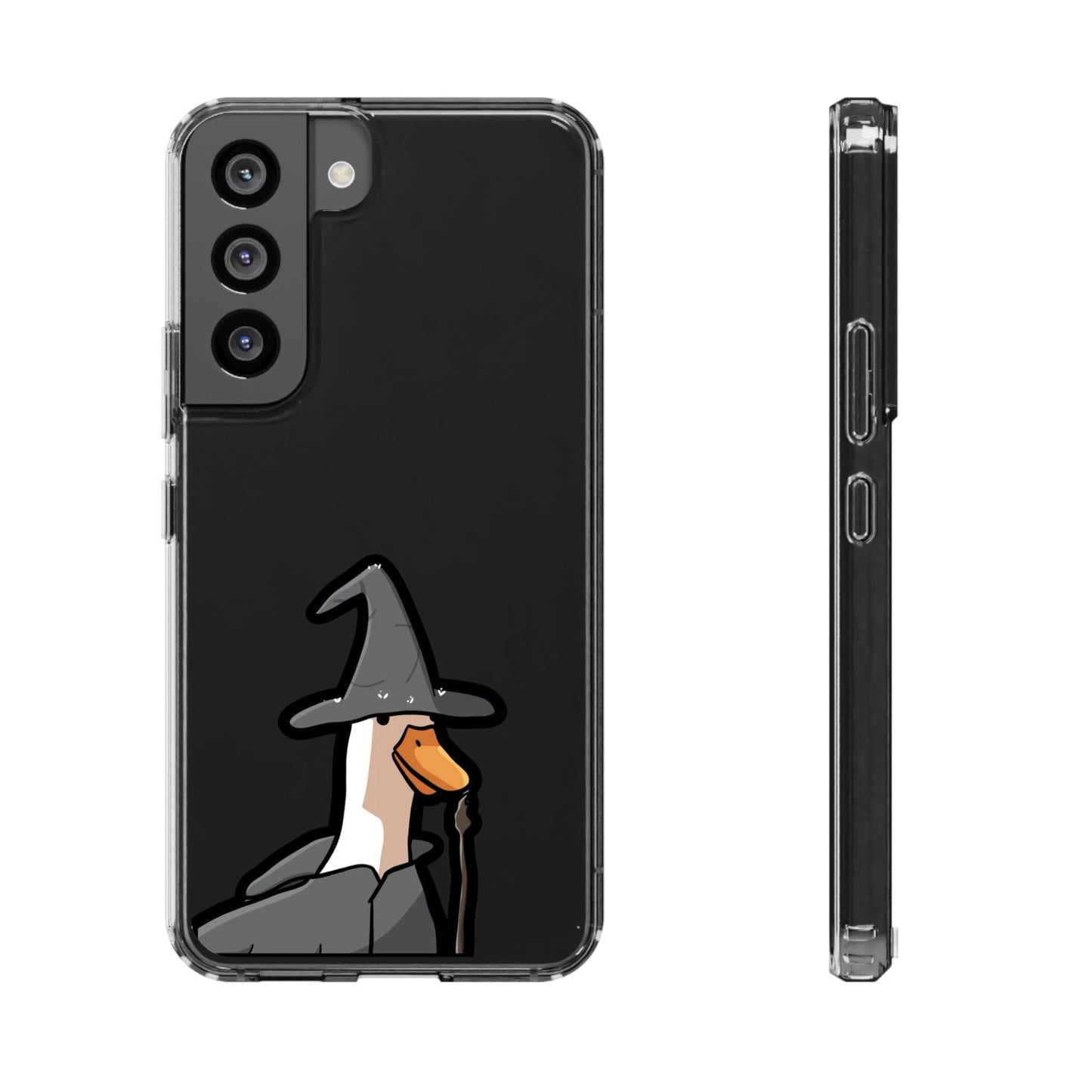 WIZARD Duck - Clear Phone Case