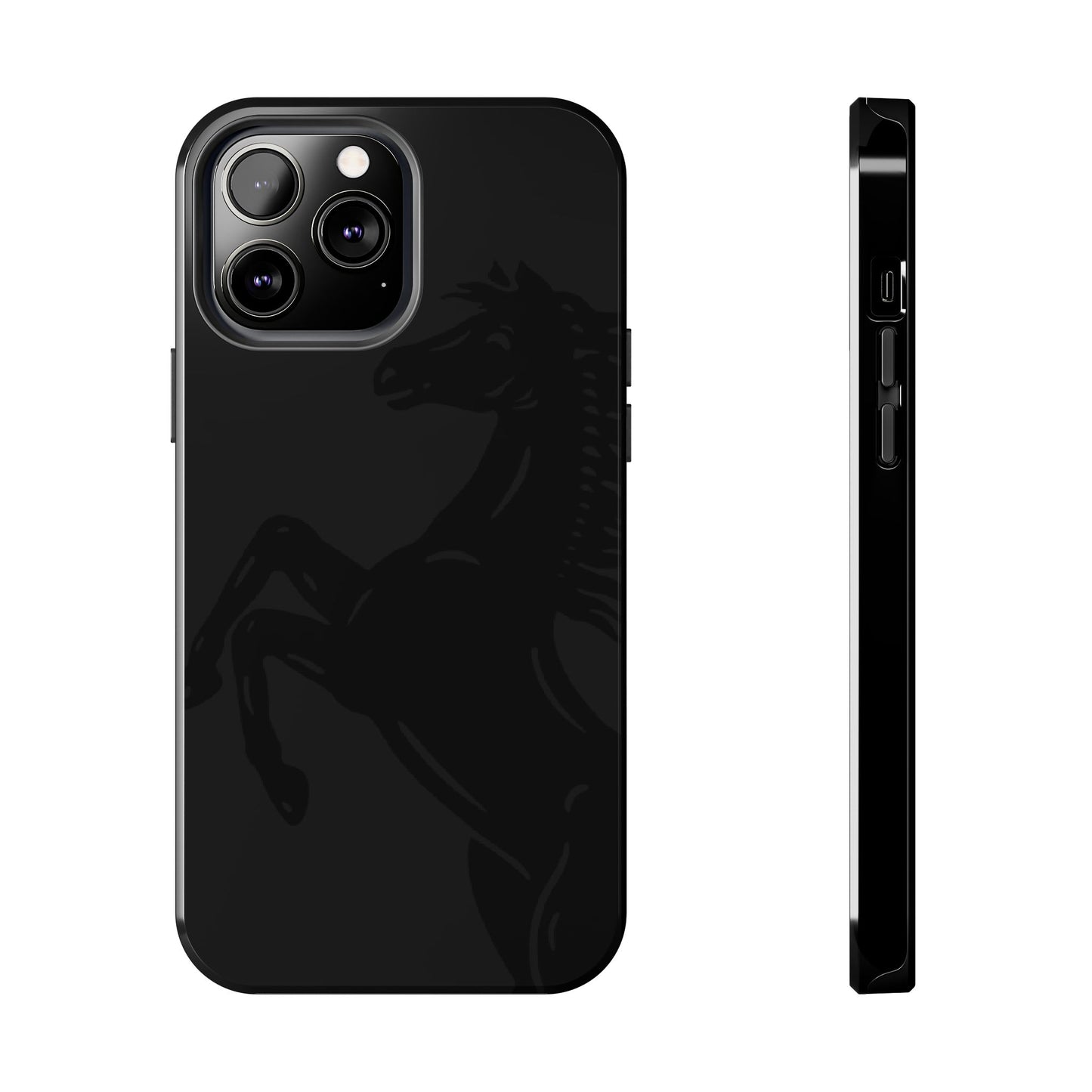 BLACK - Tough Phone Case