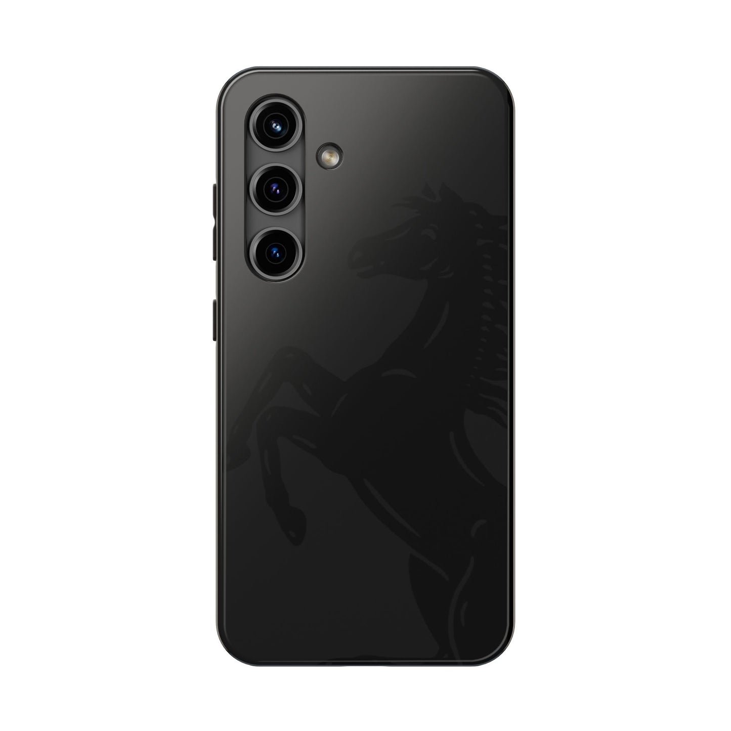 BLACK - Tough Phone Case