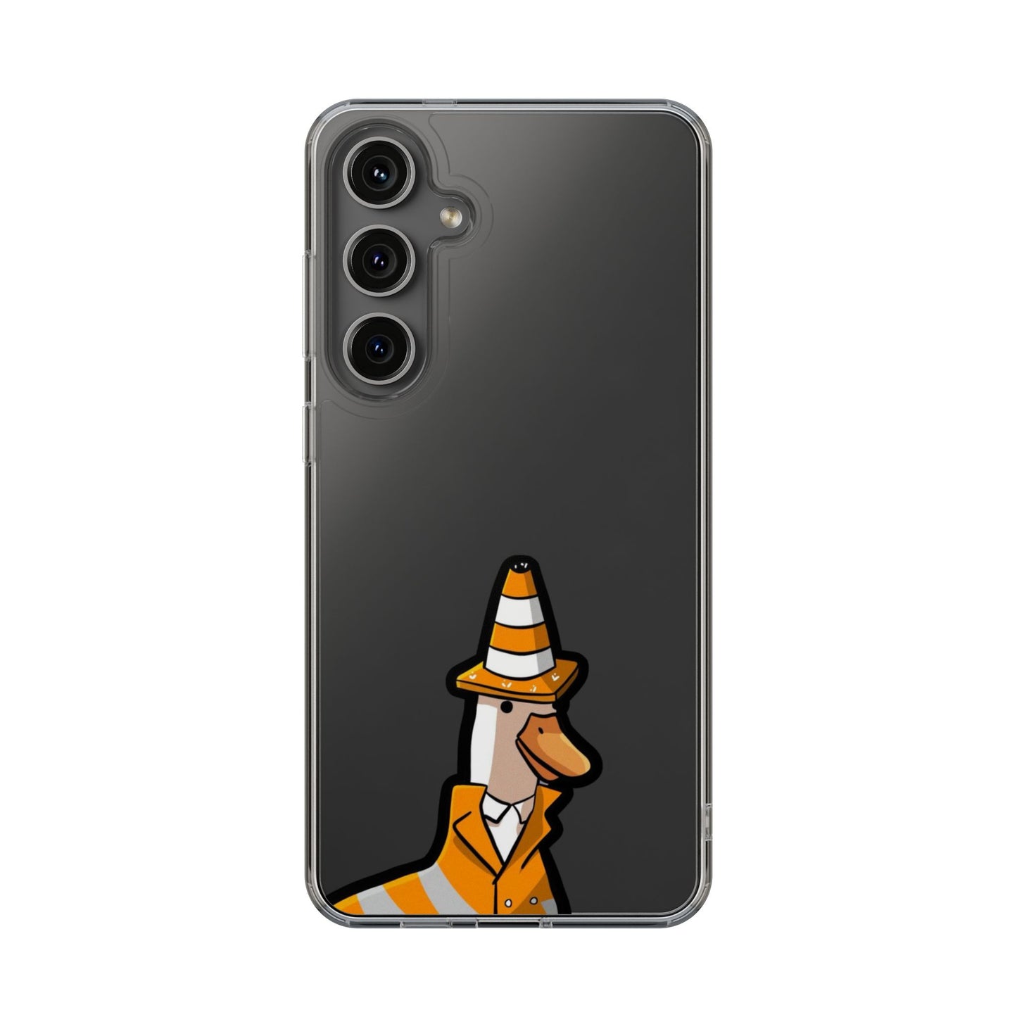 SAFE DUCK - Clear Phone Case