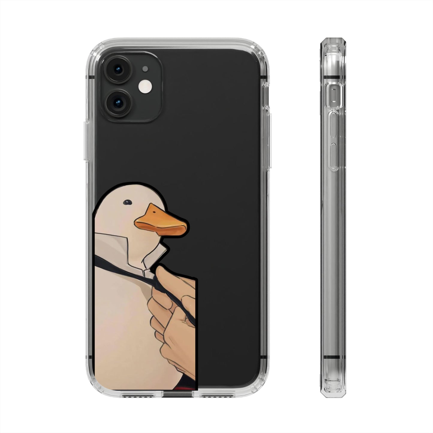 GENTLE DUCK - Clear Phone Case