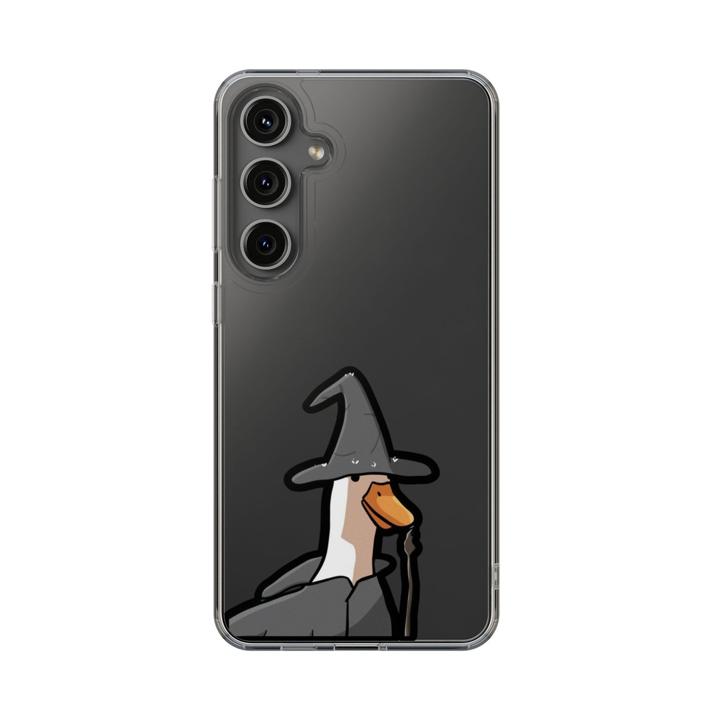 WIZARD Duck - Clear Phone Case
