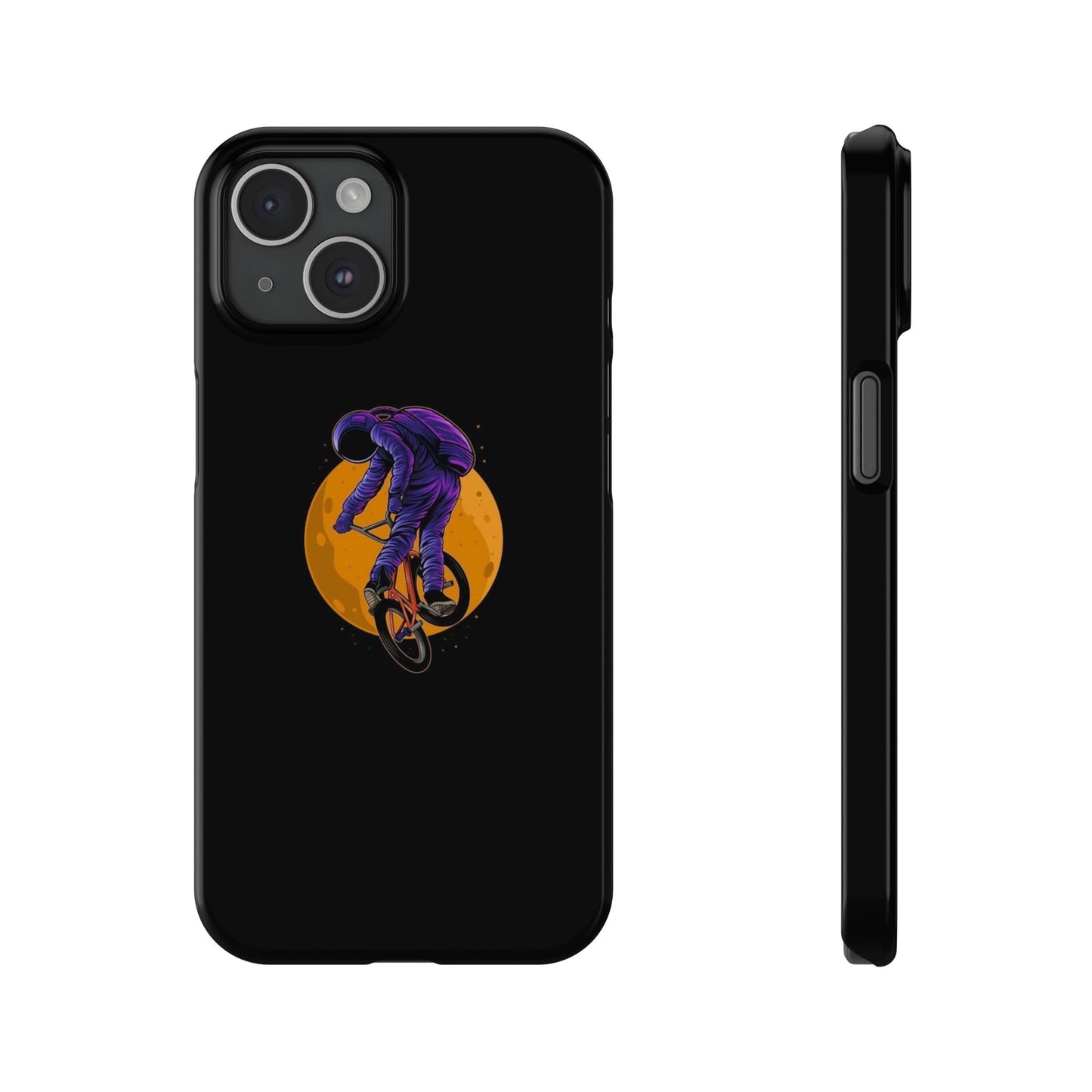 BLACK - Slim Phone Case