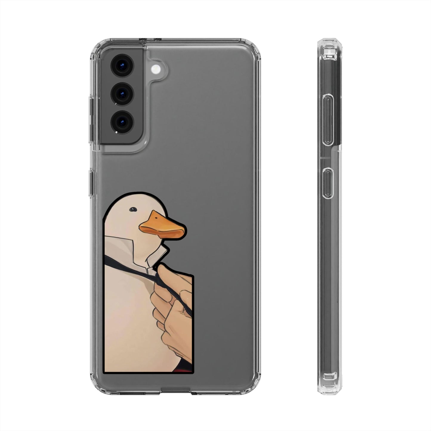GENTLE DUCK - Clear Phone Case