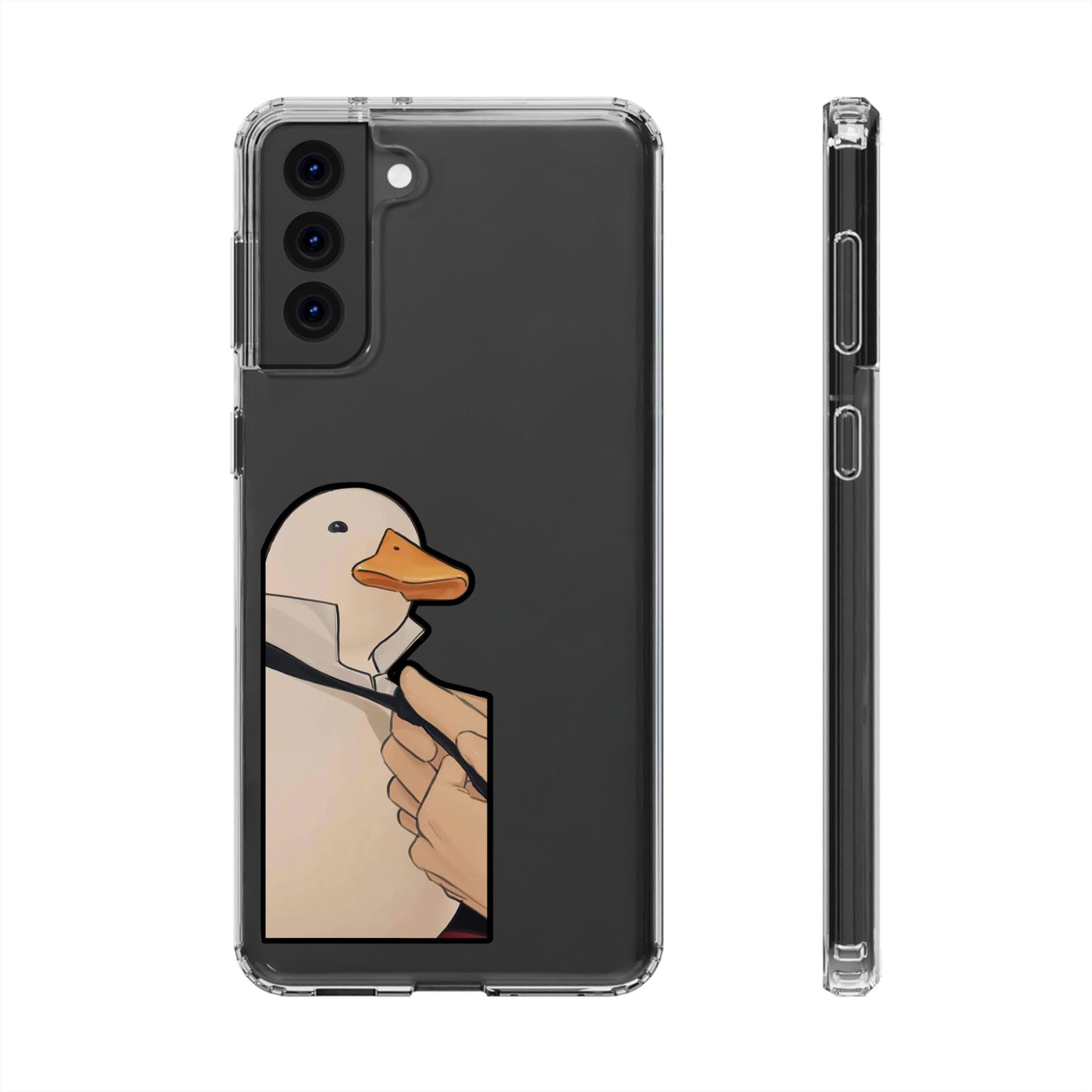 GENTLE DUCK - Clear Phone Case