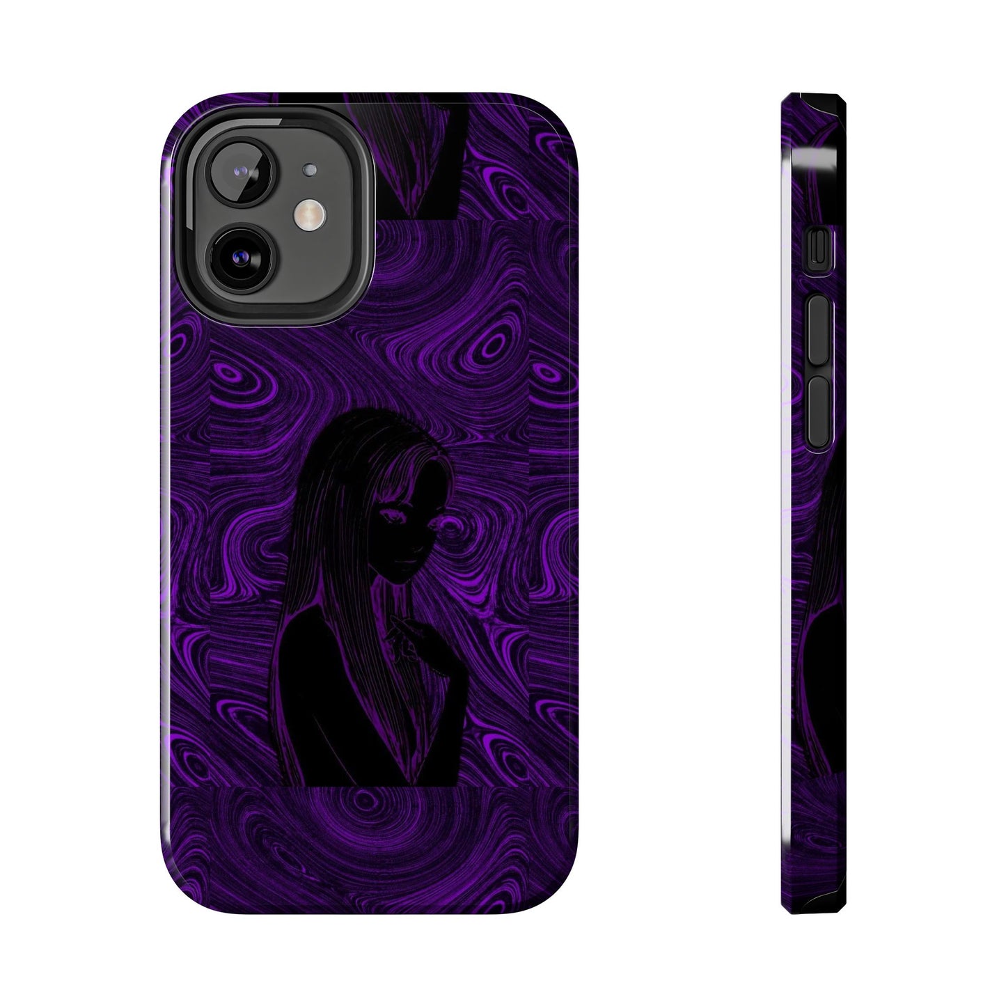BLACK&PURPLE - Tough Phone Case