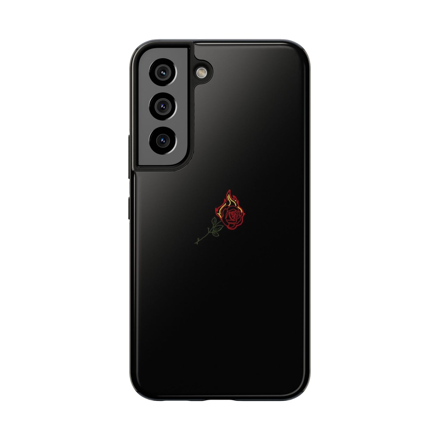BLACK - Tough Phone Case