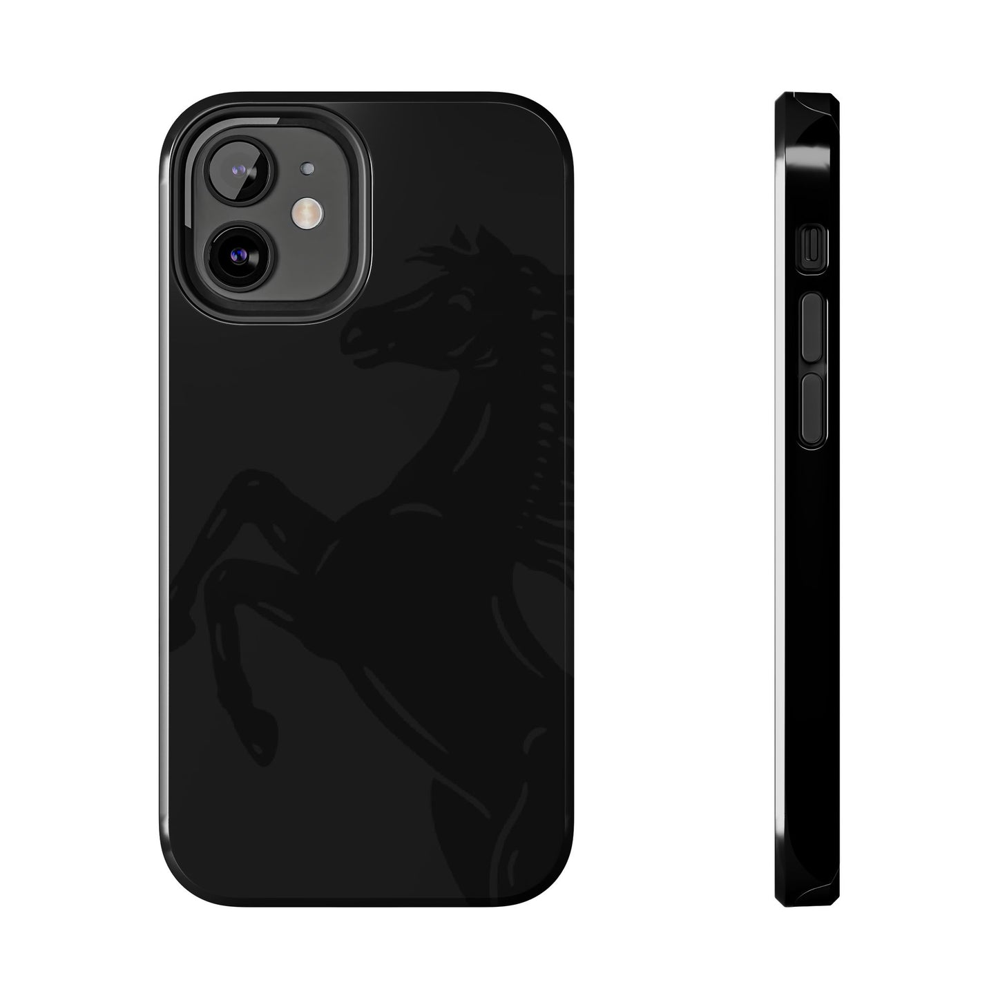 BLACK - Tough Phone Case