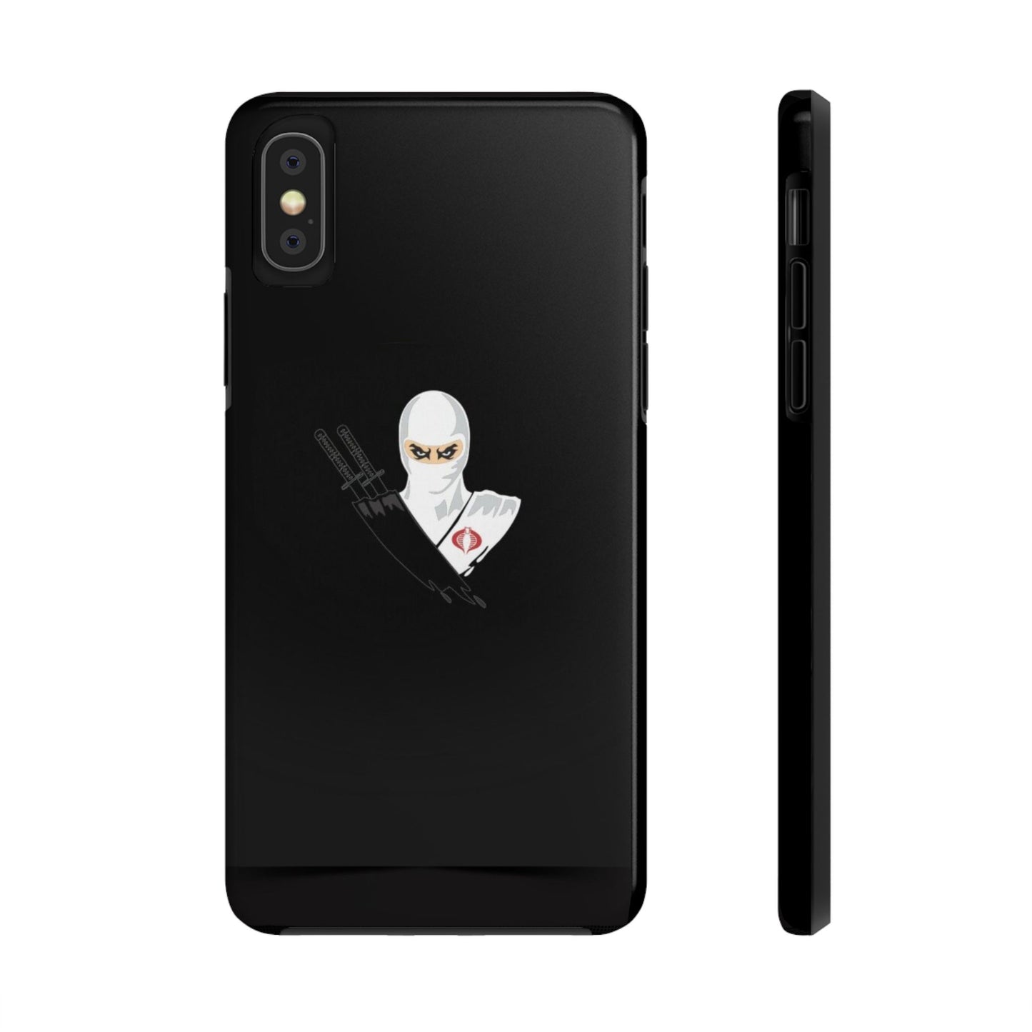 BLACK - Tough Phone Case