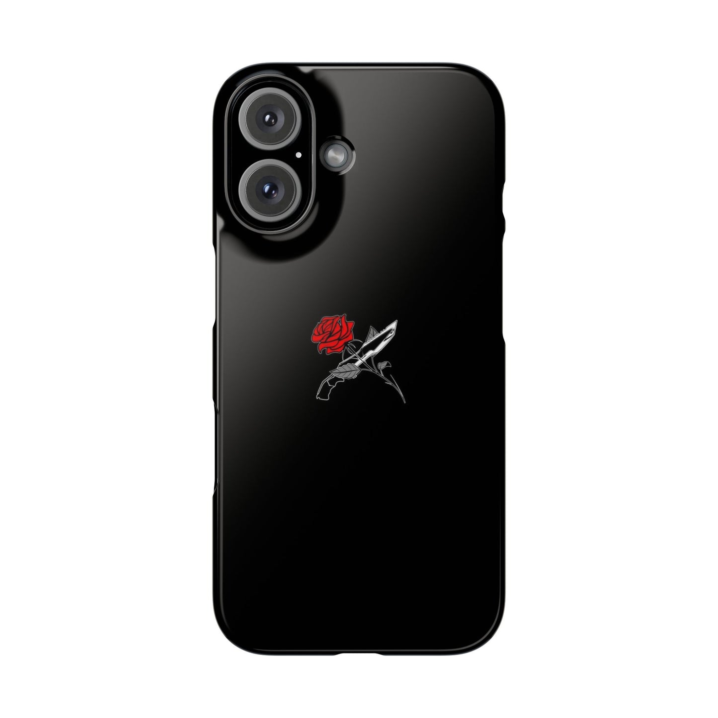 BLACK - Slim Phone Case