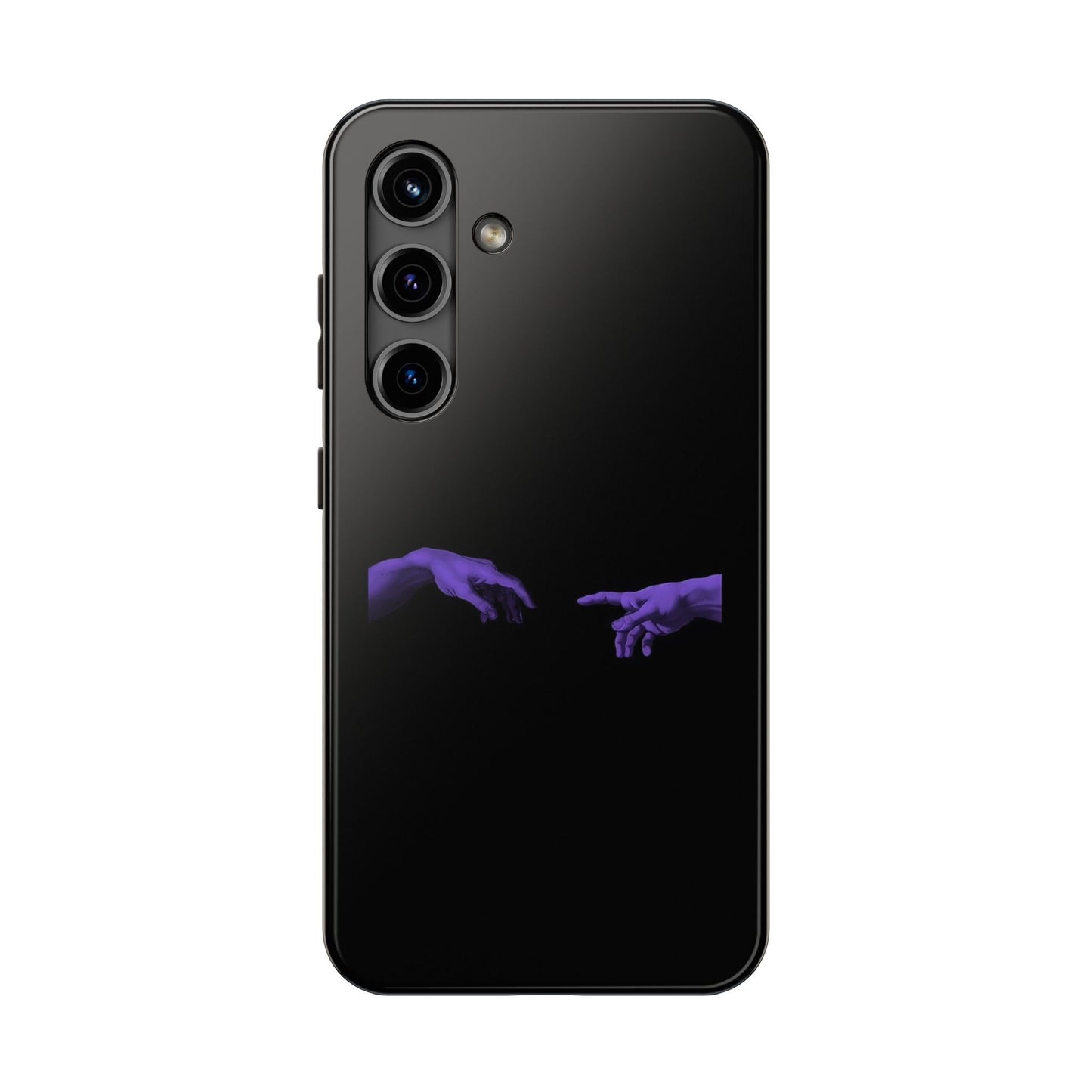 BLACK - Tough Phone Case