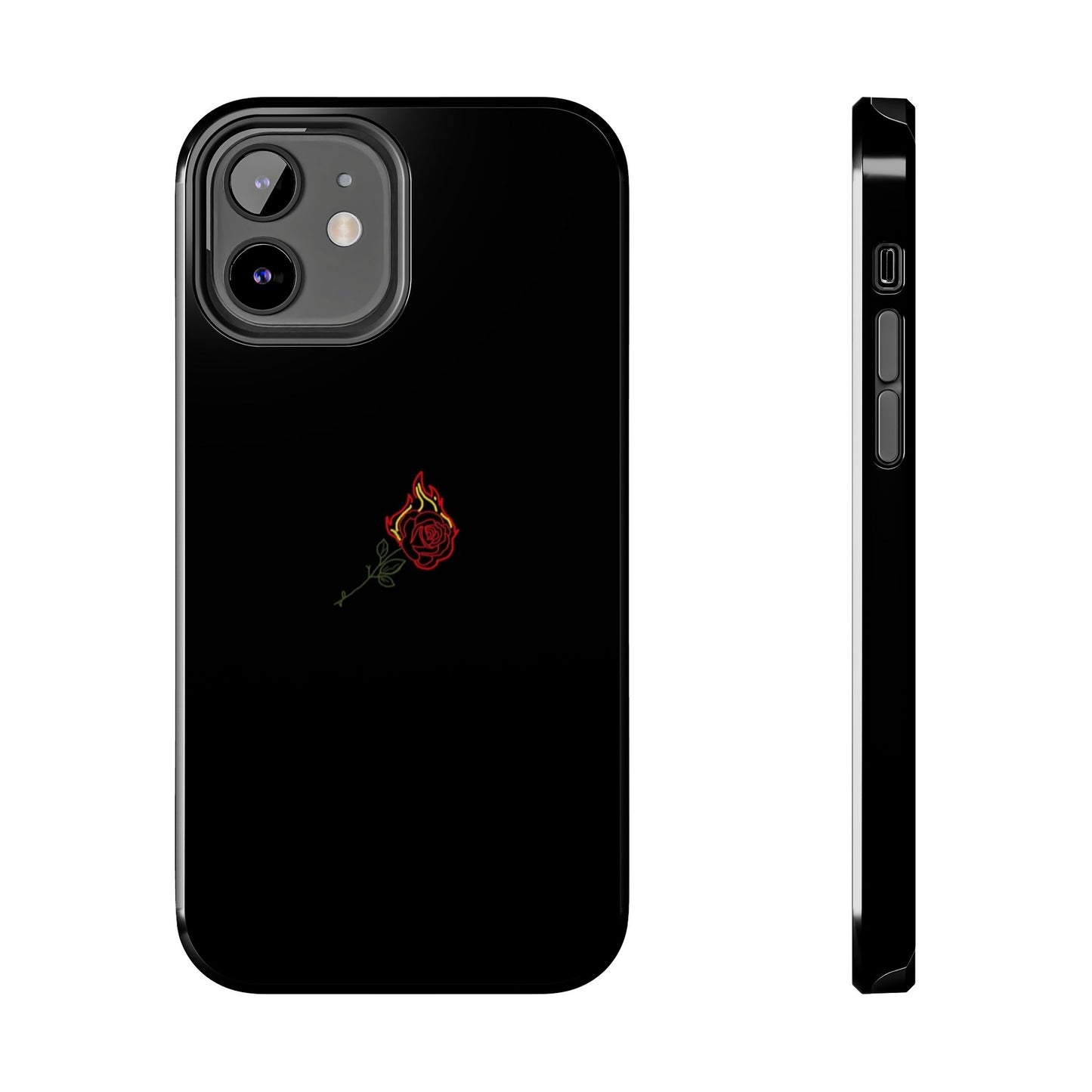 BLACK - Tough Phone Case