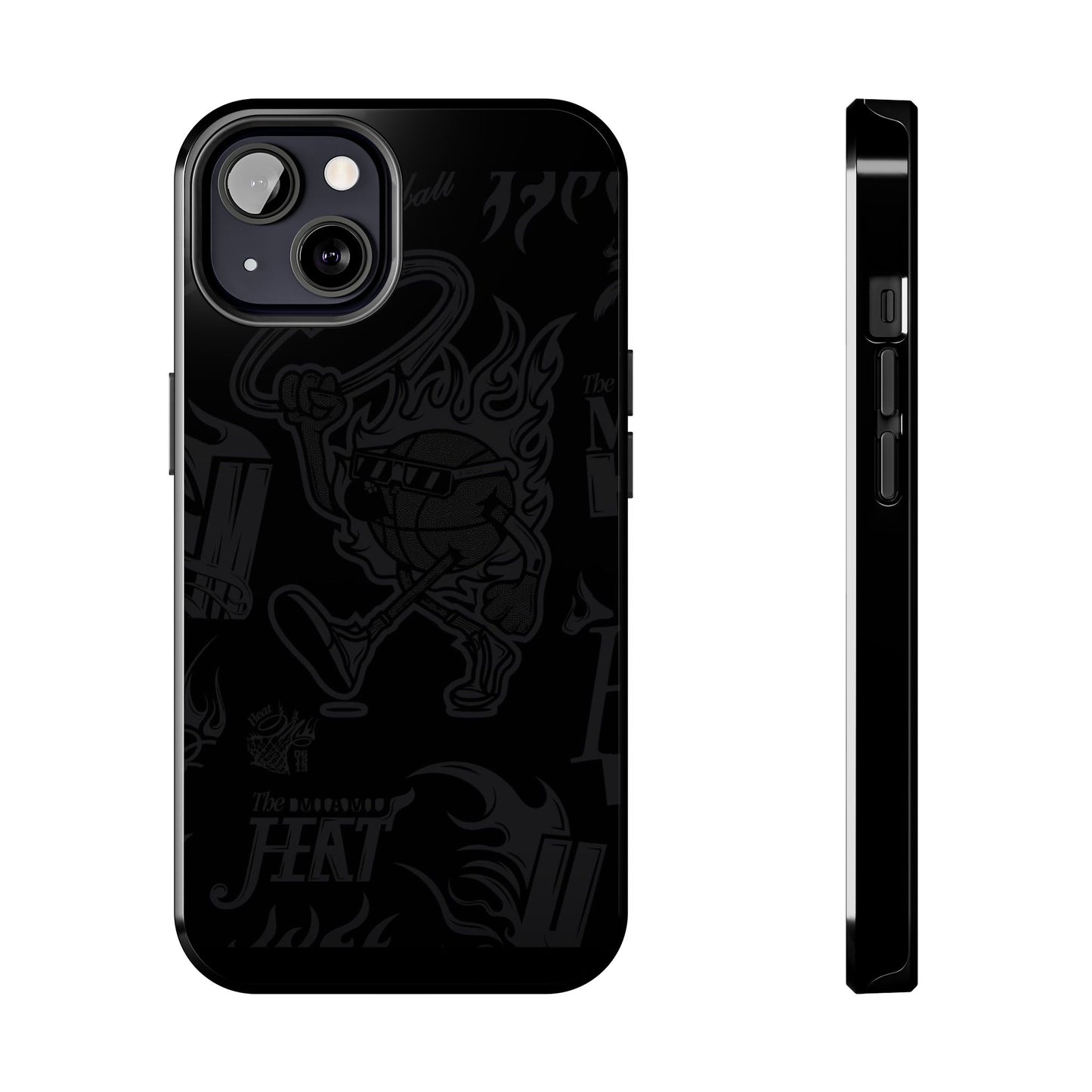 BLACK - Tough Phone Case