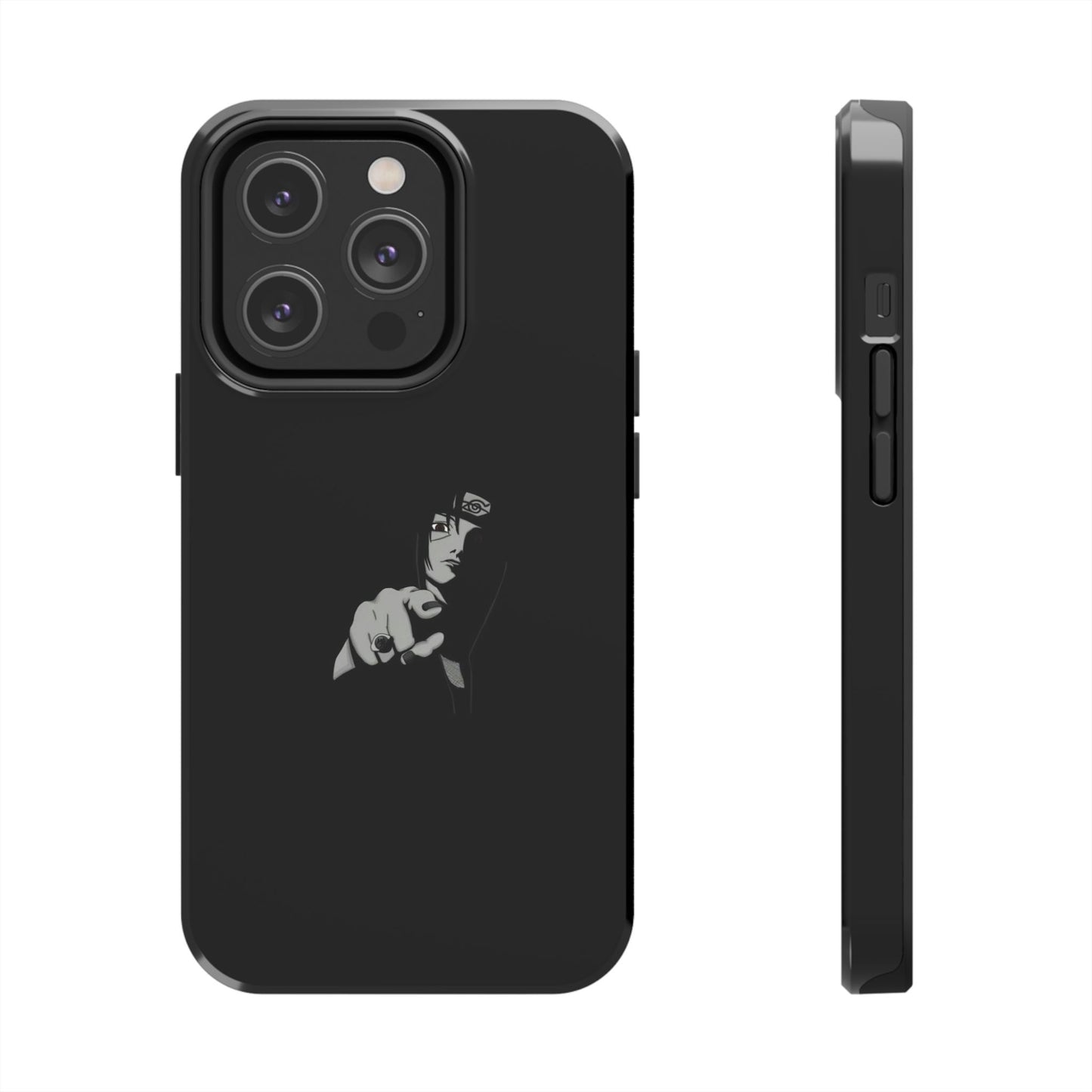 BLACK - Tough Phone Case
