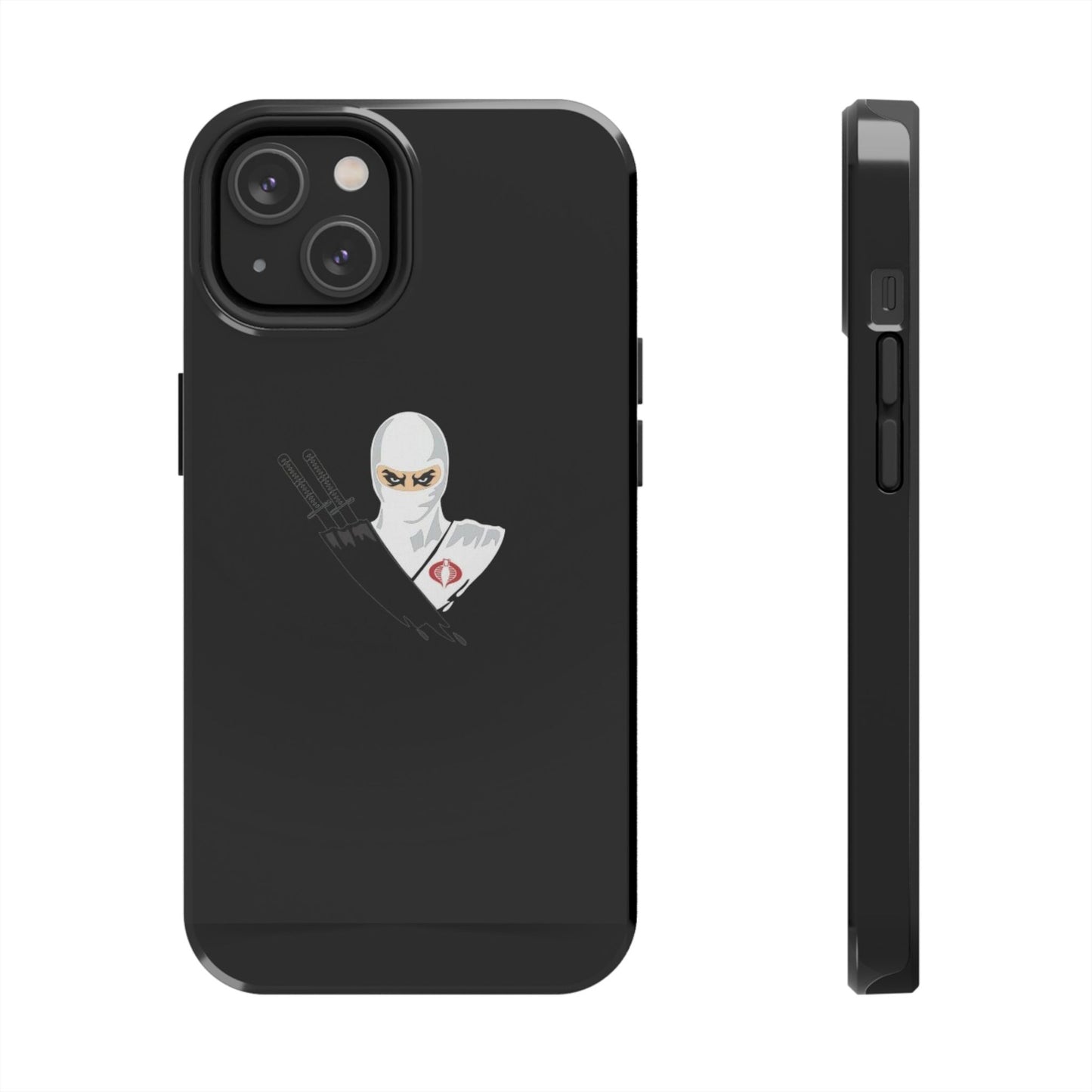 BLACK - Tough Phone Case