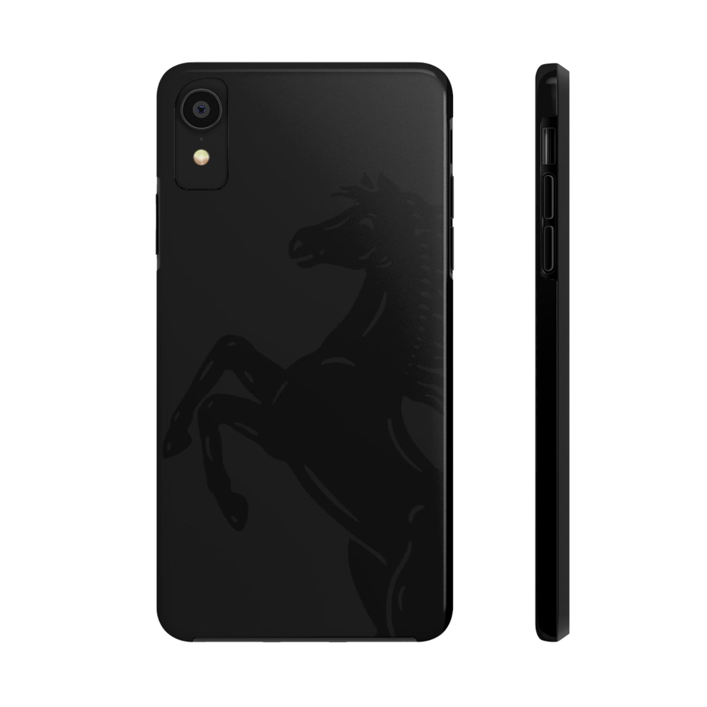 BLACK - Tough Phone Case