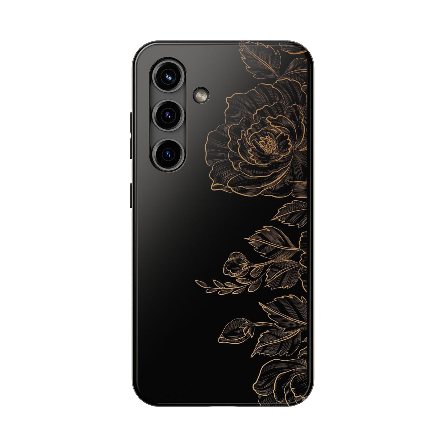 BLACK - Tough Phone Case