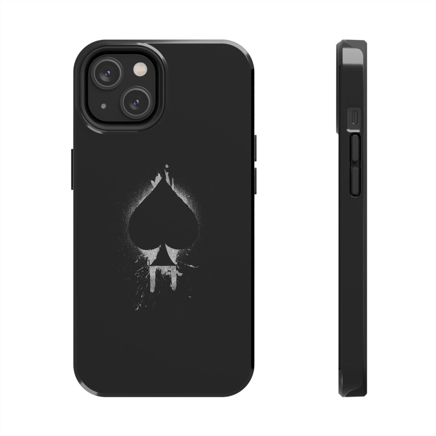 BLACK - Tough Phone Case