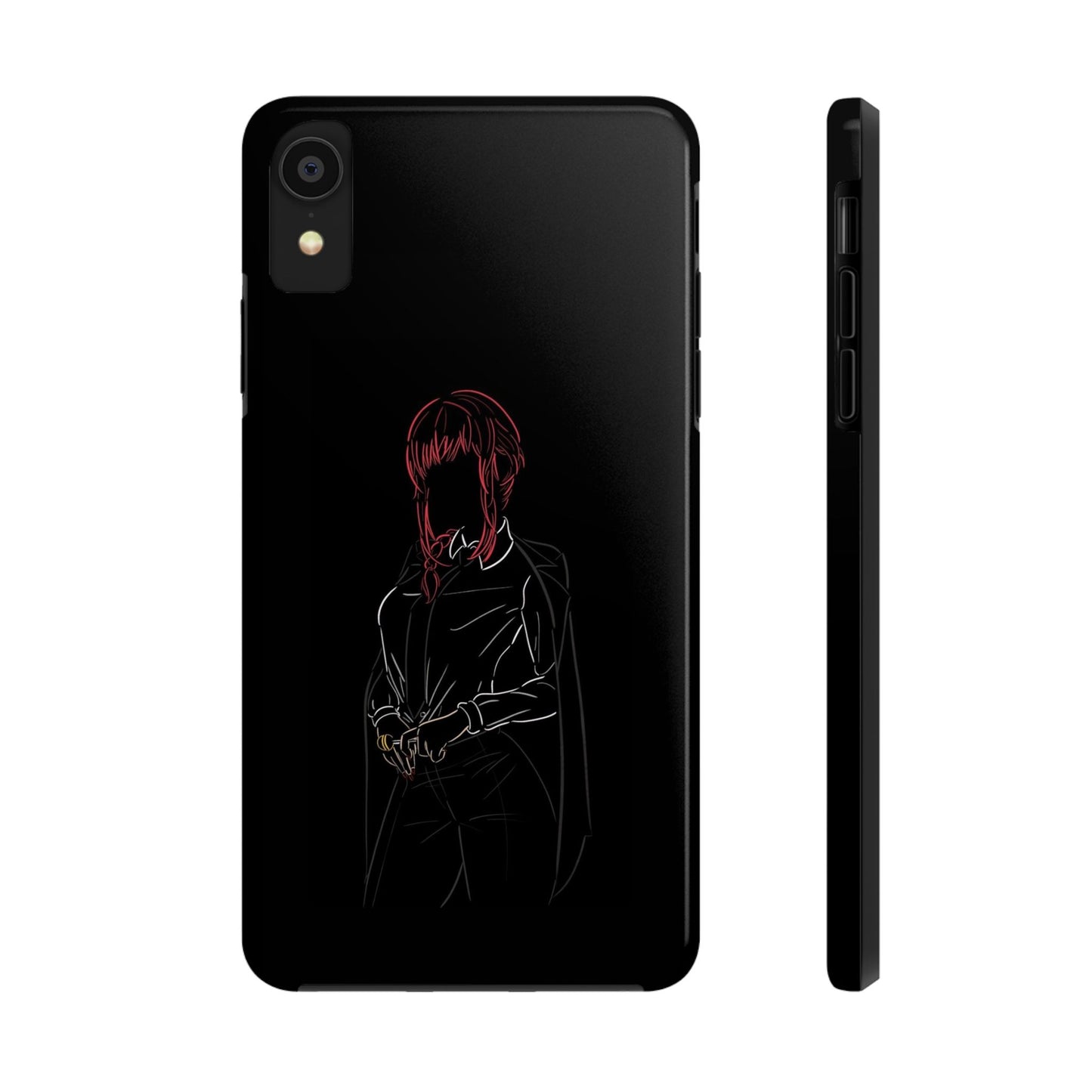 BLACK - Tough Phone Case