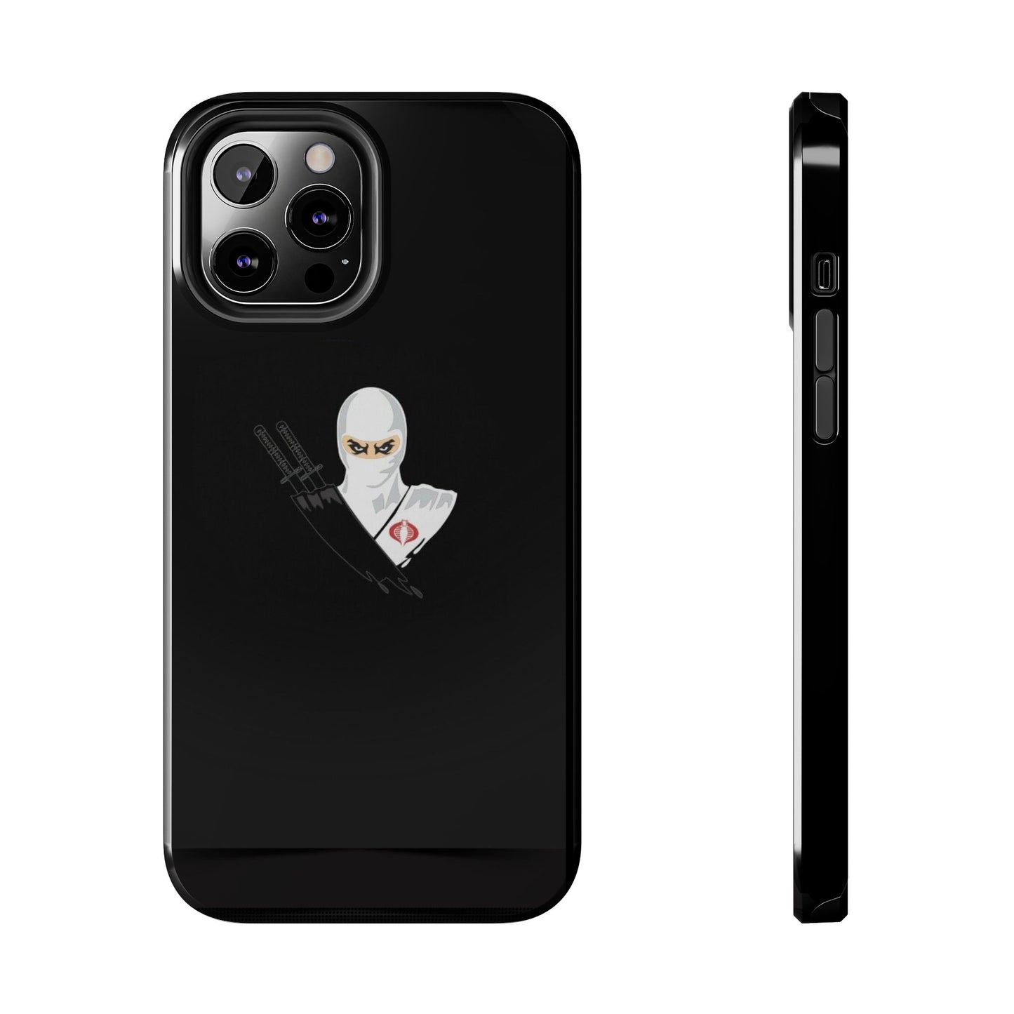 BLACK - Tough Phone Case