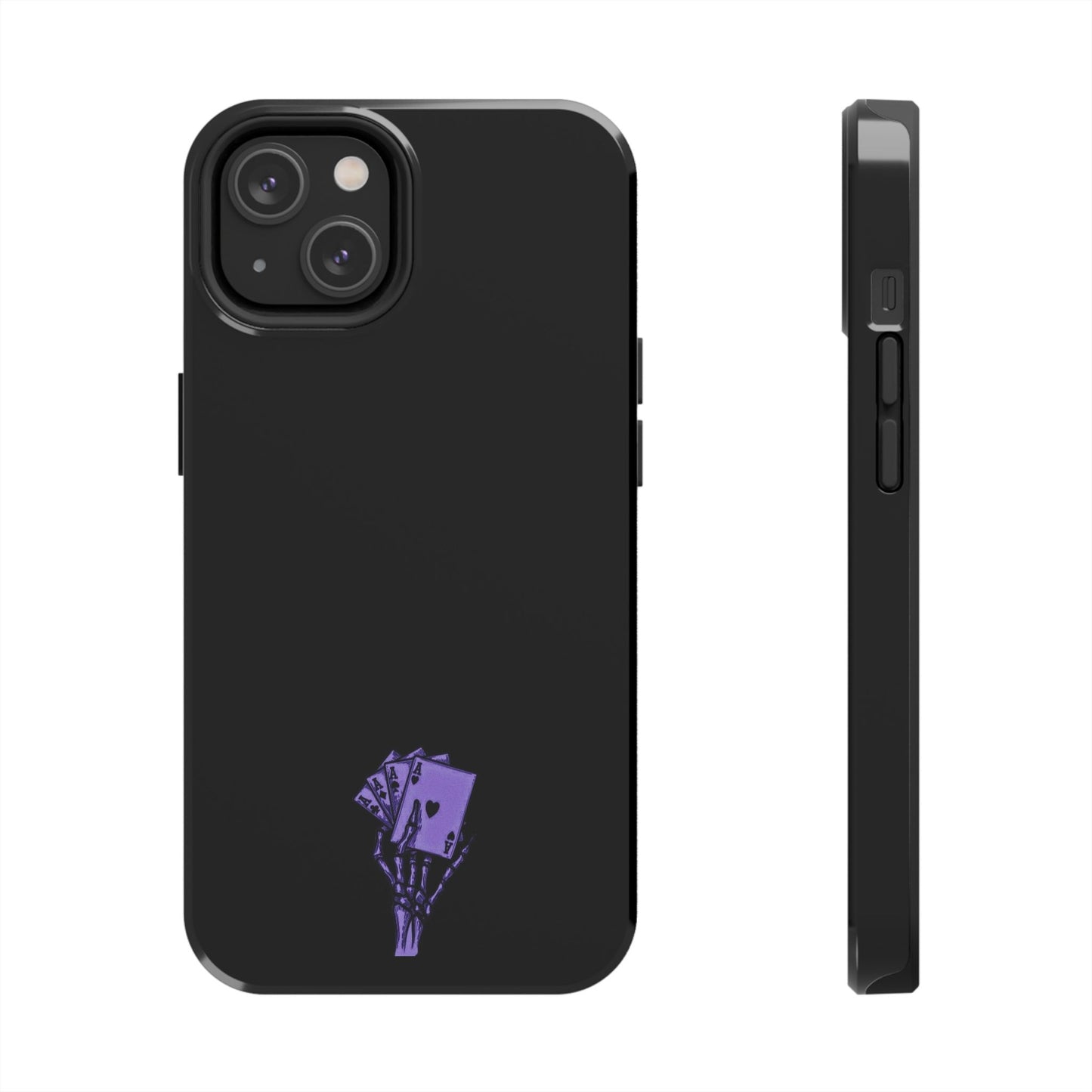 BLACK - Tough Phone Case