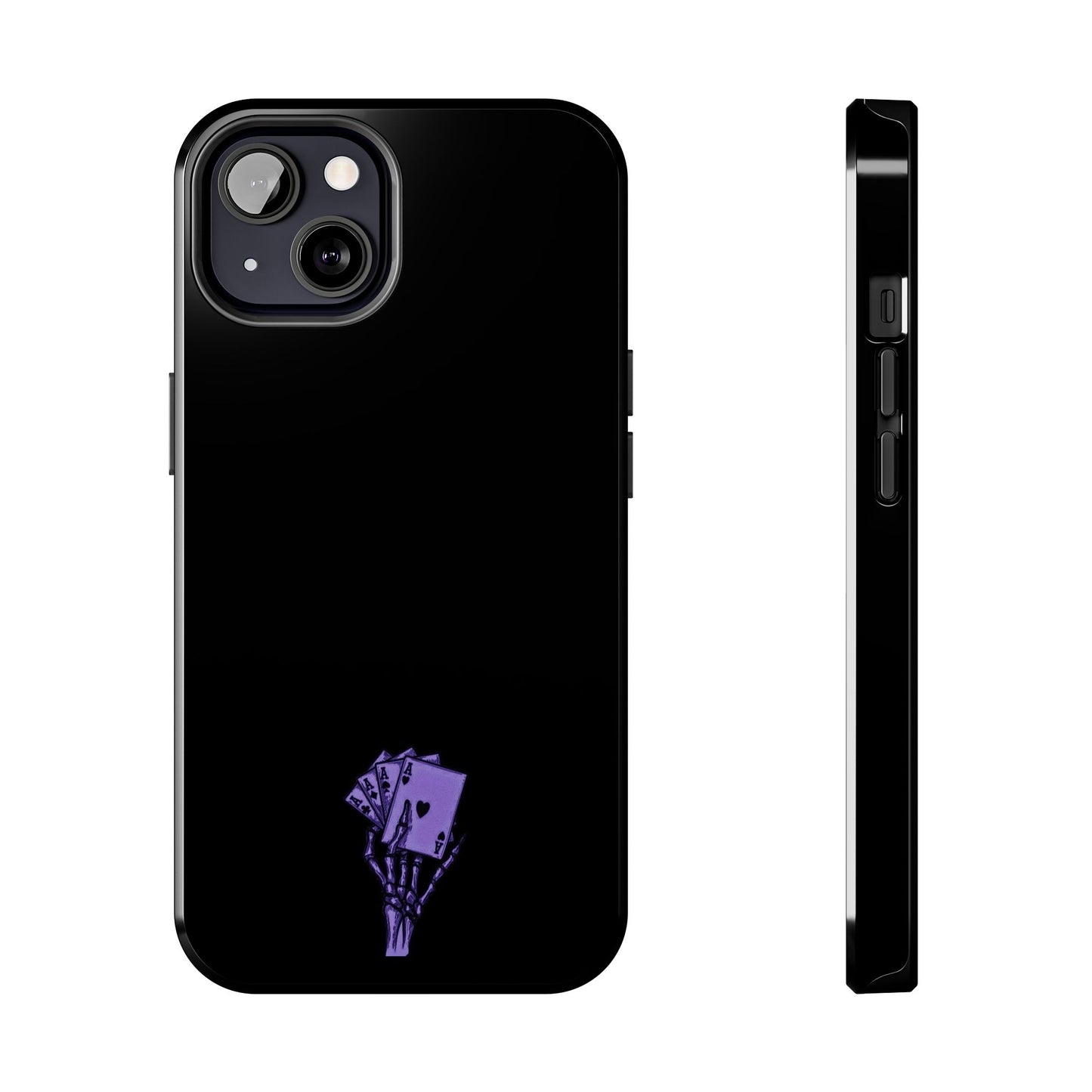 BLACK - Tough Phone Case