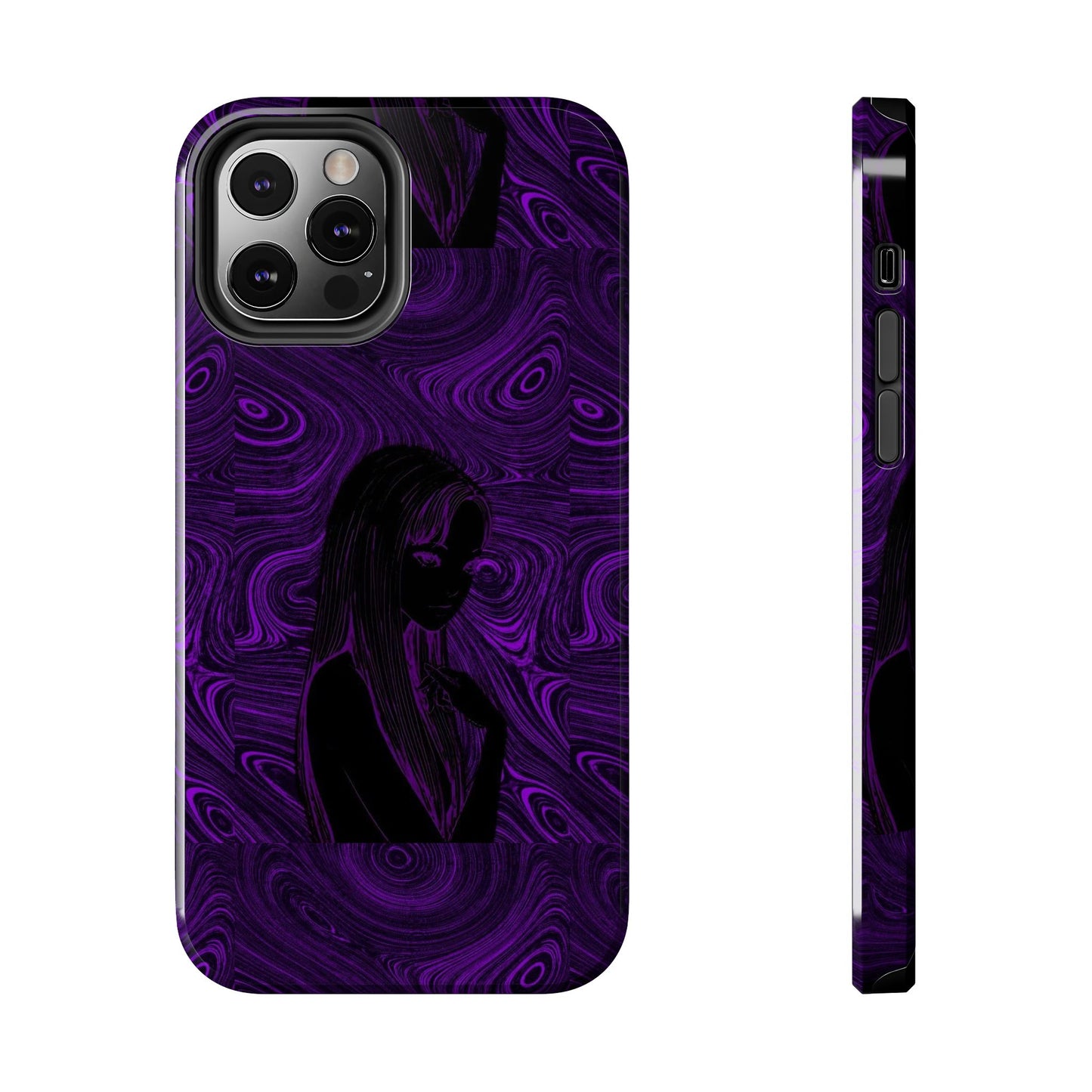 BLACK&PURPLE - Tough Phone Case