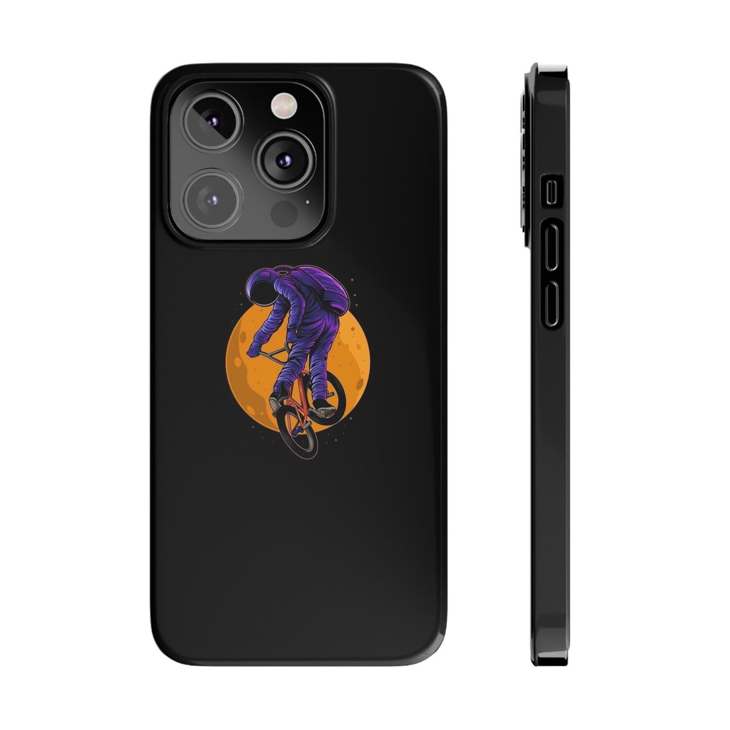 BLACK - Slim Phone Case