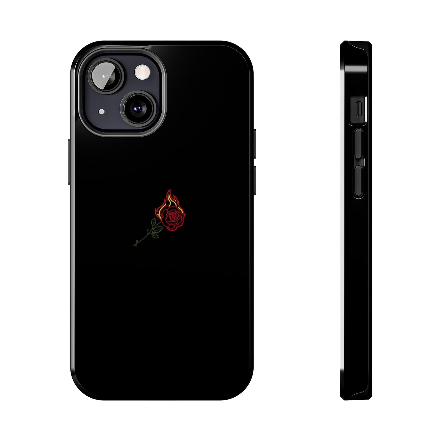 BLACK - Tough Phone Case