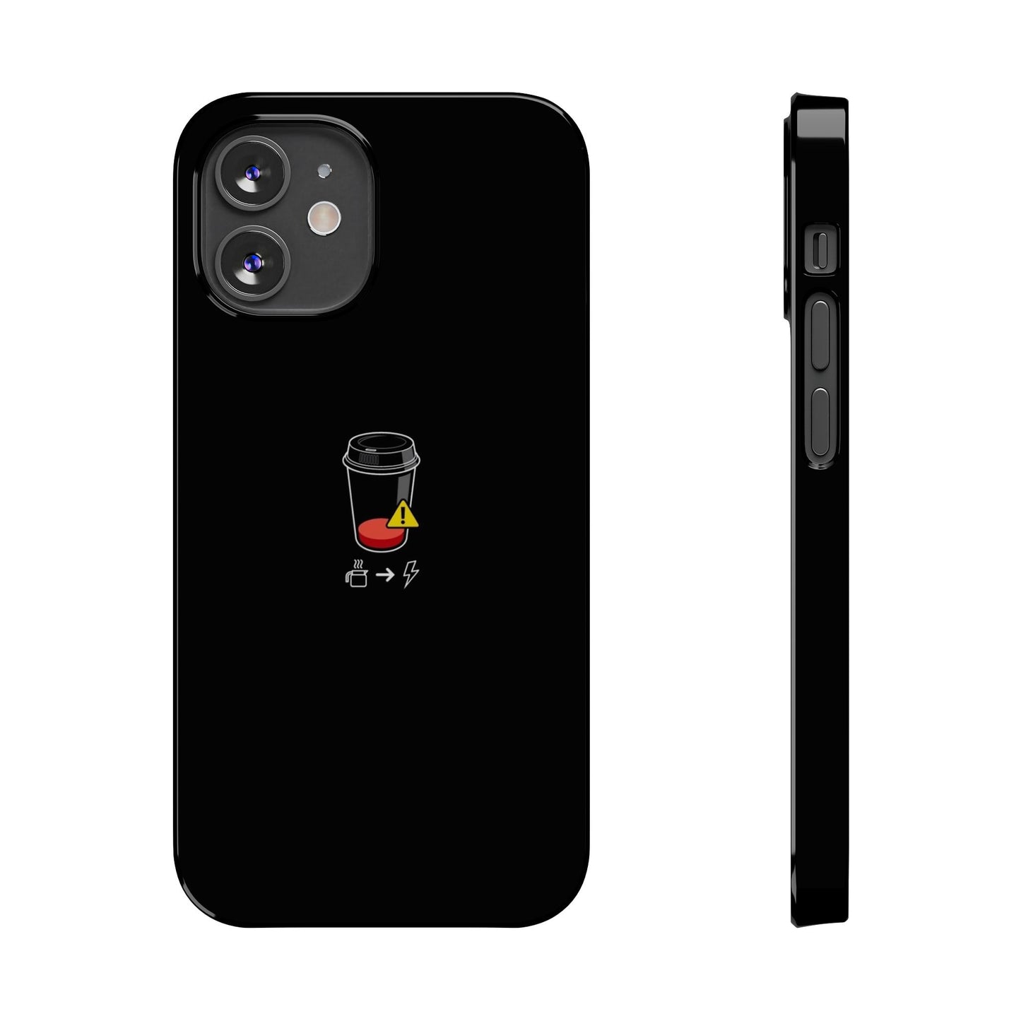 BLACK - Slim Phone Case