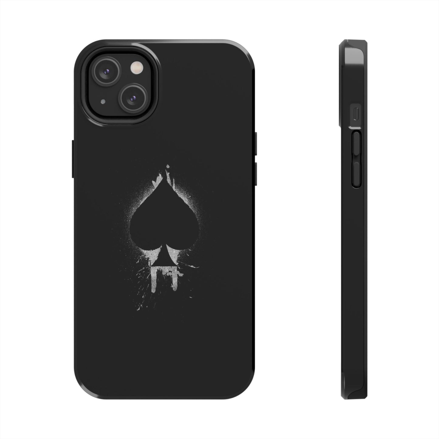 BLACK - Tough Phone Case